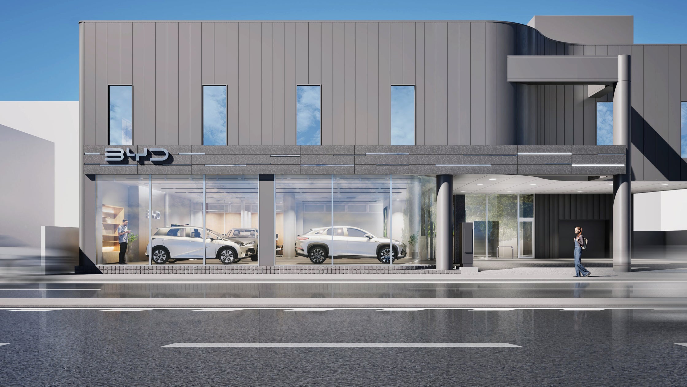 「ヤナセEVスクエア磯子支店」(BYD AUTO 横浜南)を開設