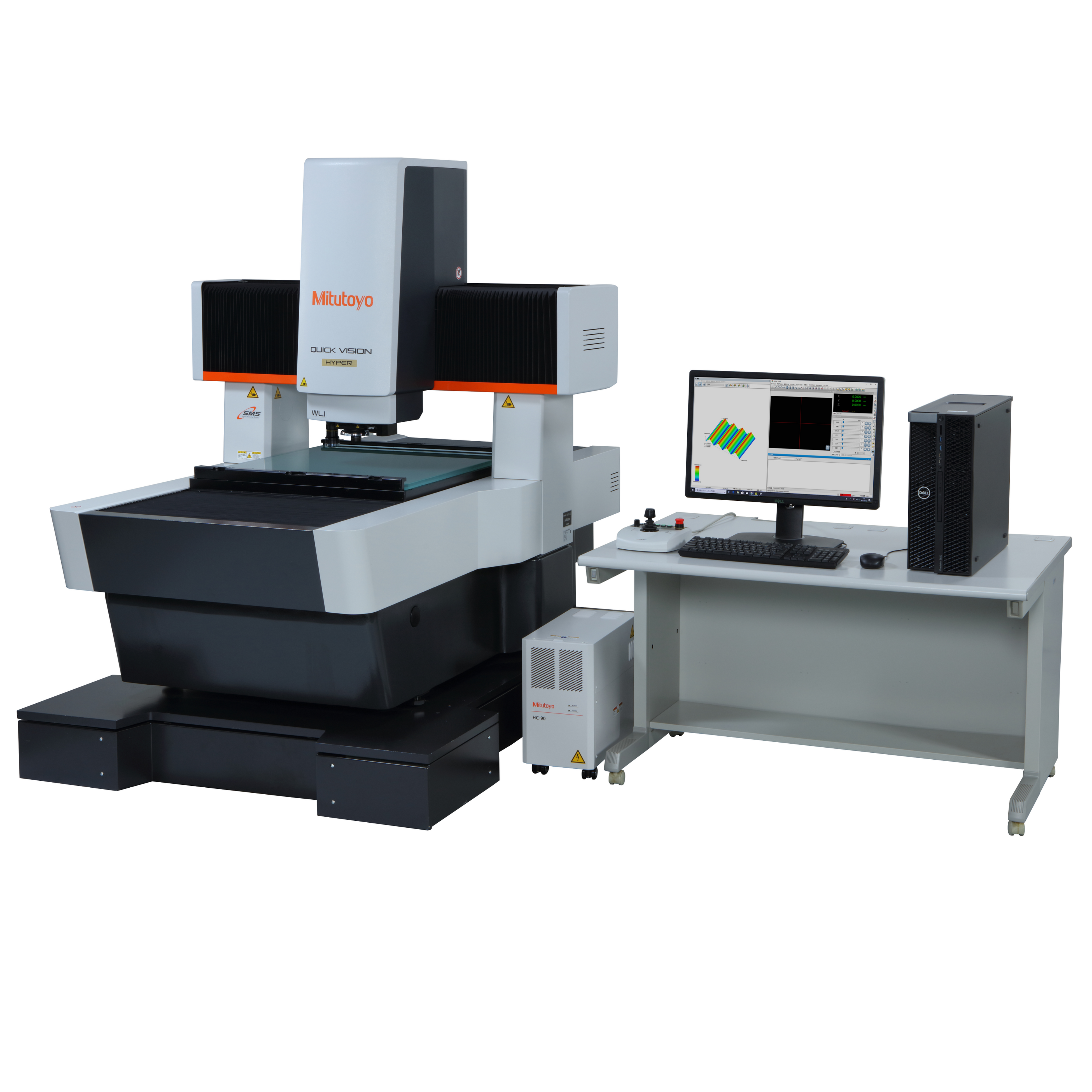 非接触３D計測システムCNC画像測定機 Hyper Quick Vision WLI Proシリーズ