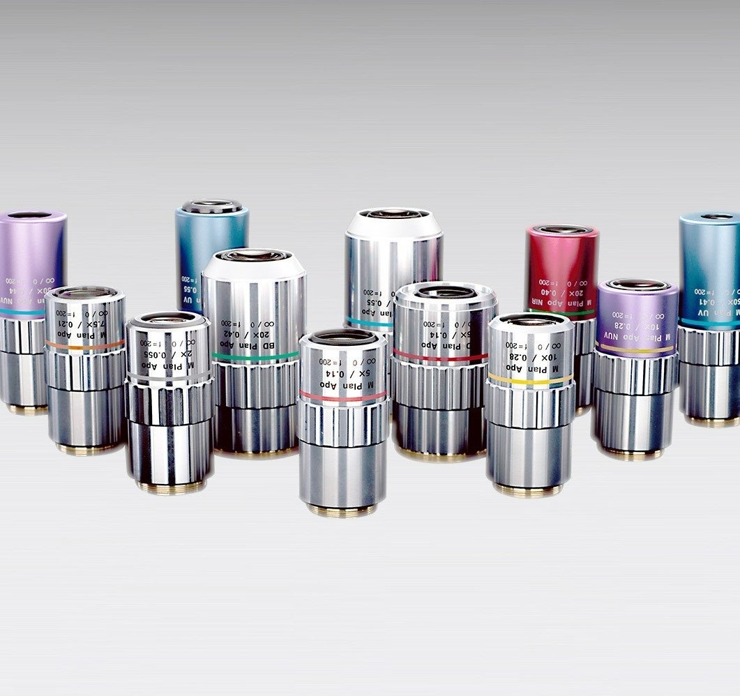 各種対物レンズ