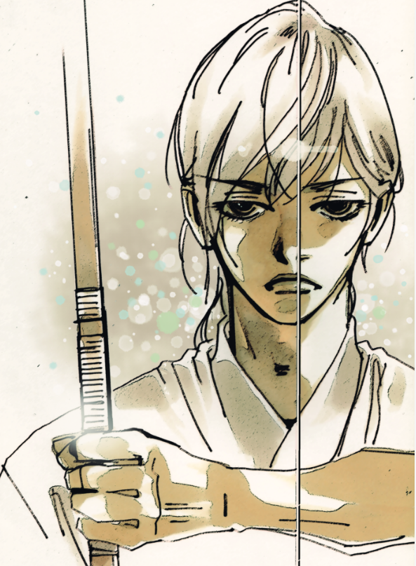 『花に染む』のカット。（C）くらもちふさこ／集英社