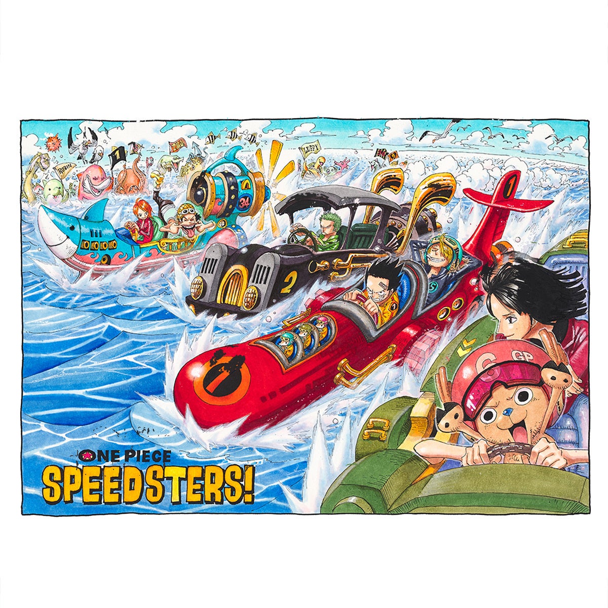 集英社マンガアートヘリテージ、尾田栄一郎「ONE PIECE/Run