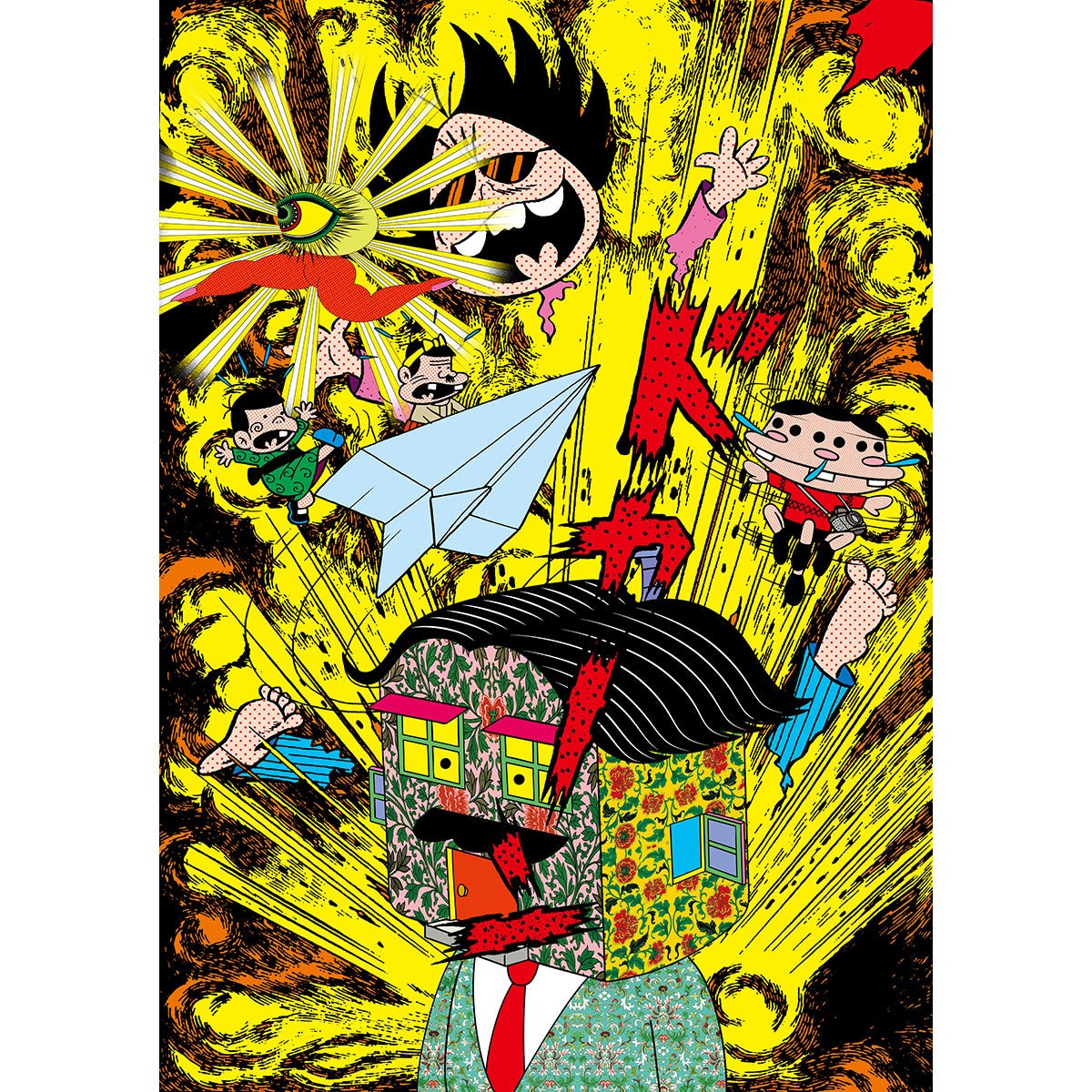 ©Keiichi Tanaami Courtesy of NANZUKA ©️Fujio Productions Ltd. ／Shueisha Inc.