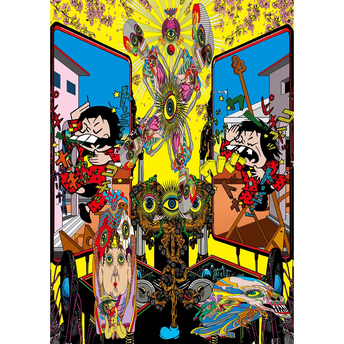 絵画 Tanaami!! Akatsuka!! / Revolver 5 絵画 Tanaami!! Akatsuka!! / Revolver 5 Shueisha Manga Art