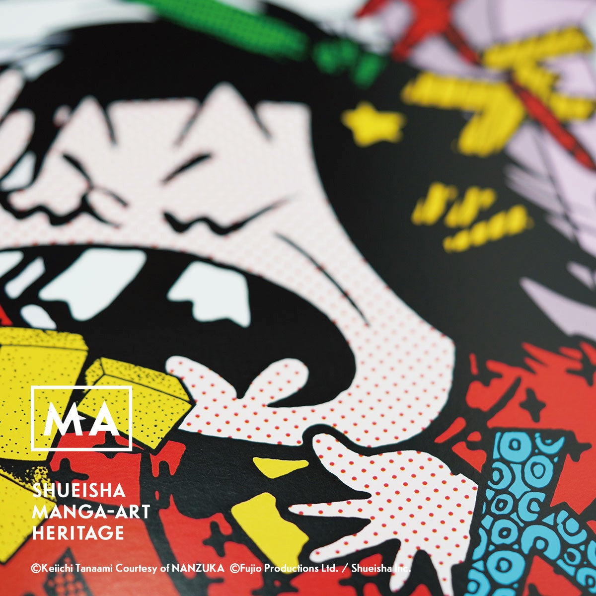 (c)Keiichi Tanaami Courtesy of NANZUKA  (c)Fujio Productions Ltd. ／ Shueisha Inc.