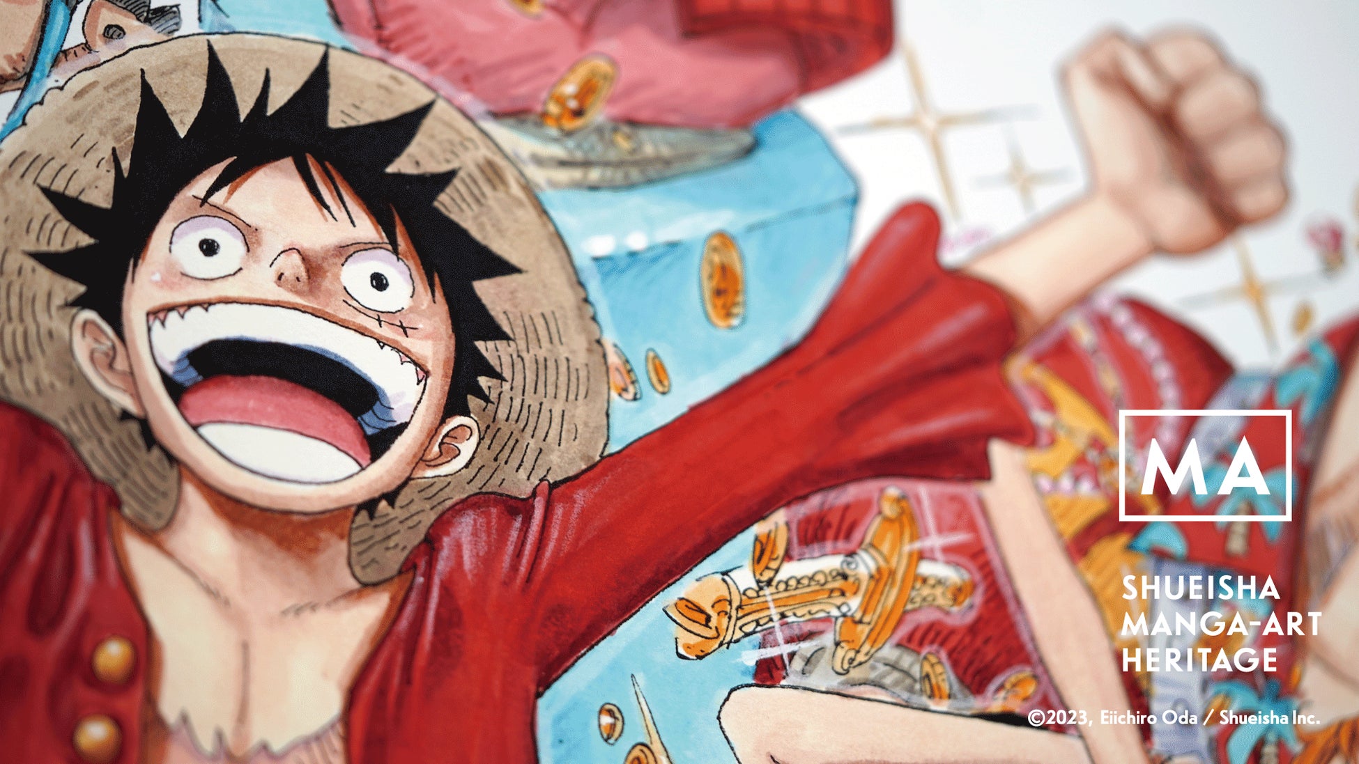 集英社マンガアートヘリテージ、尾田栄一郎「ONE PIECE / UNSEEN 集英社マンガアートヘリテージ、尾田栄一郎「ONE PIECE / UNSEEN