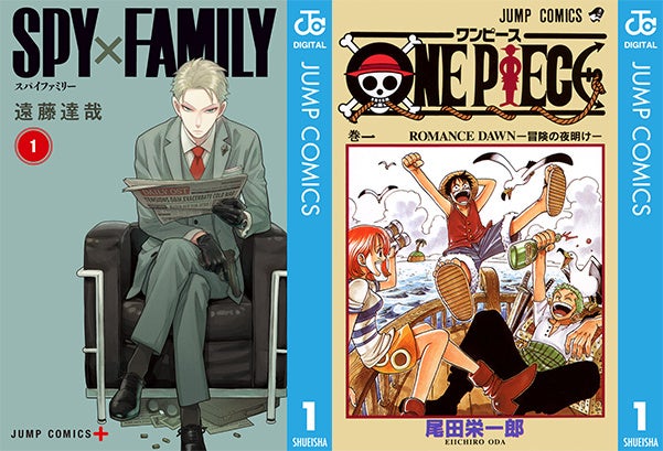 ＜左から＞(c)遠藤達哉／集英社　(c)尾田栄一郎／集英社