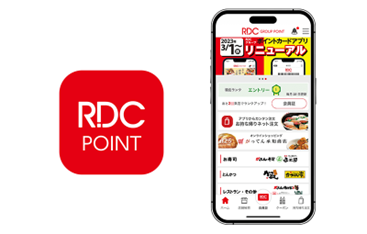 図1 『RDCグループ公式アプリ』　アイコントップ画面