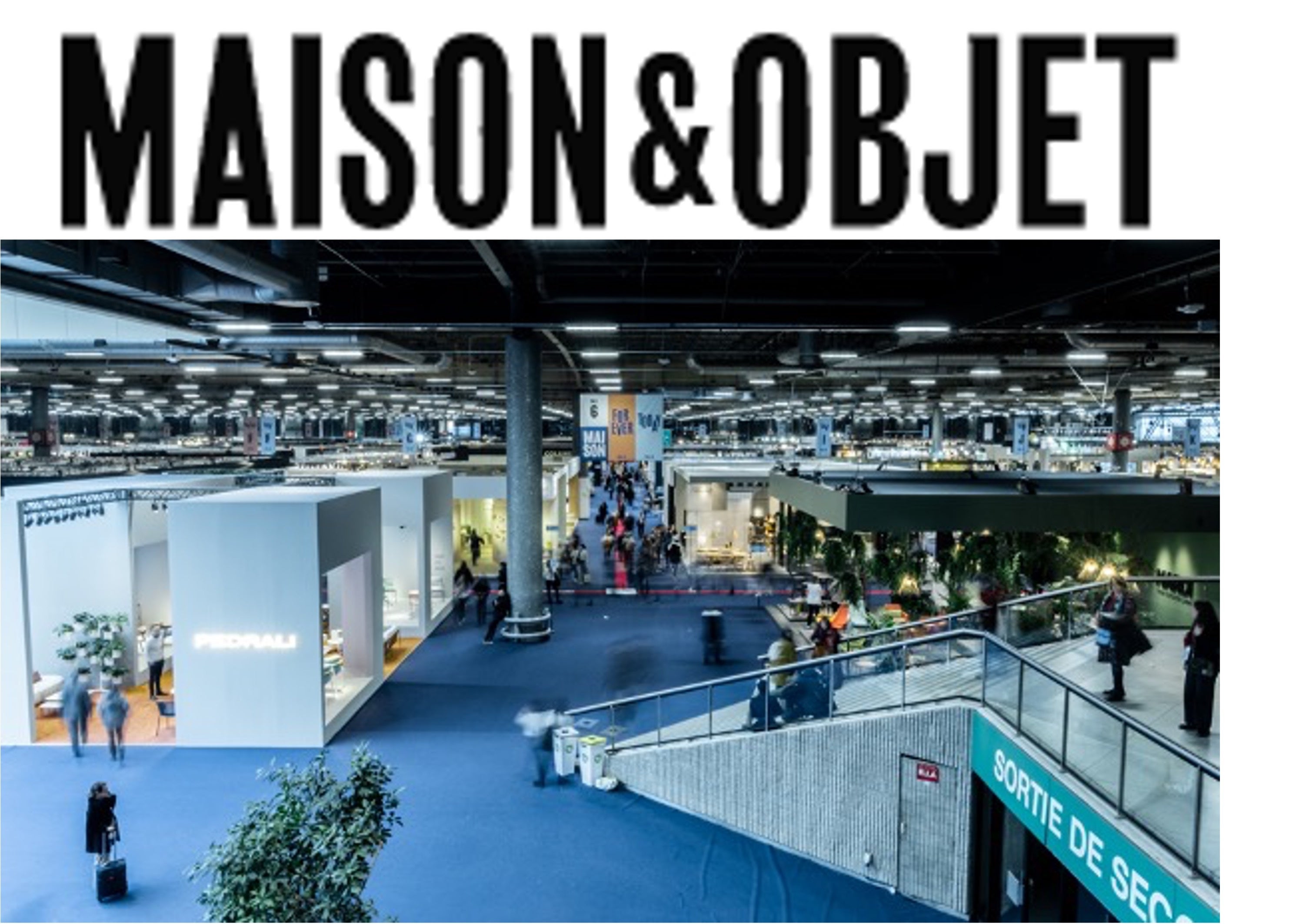 2023年1月“MAISON＆OBJECT”（ メゾン・エ・オブジェ）の様子