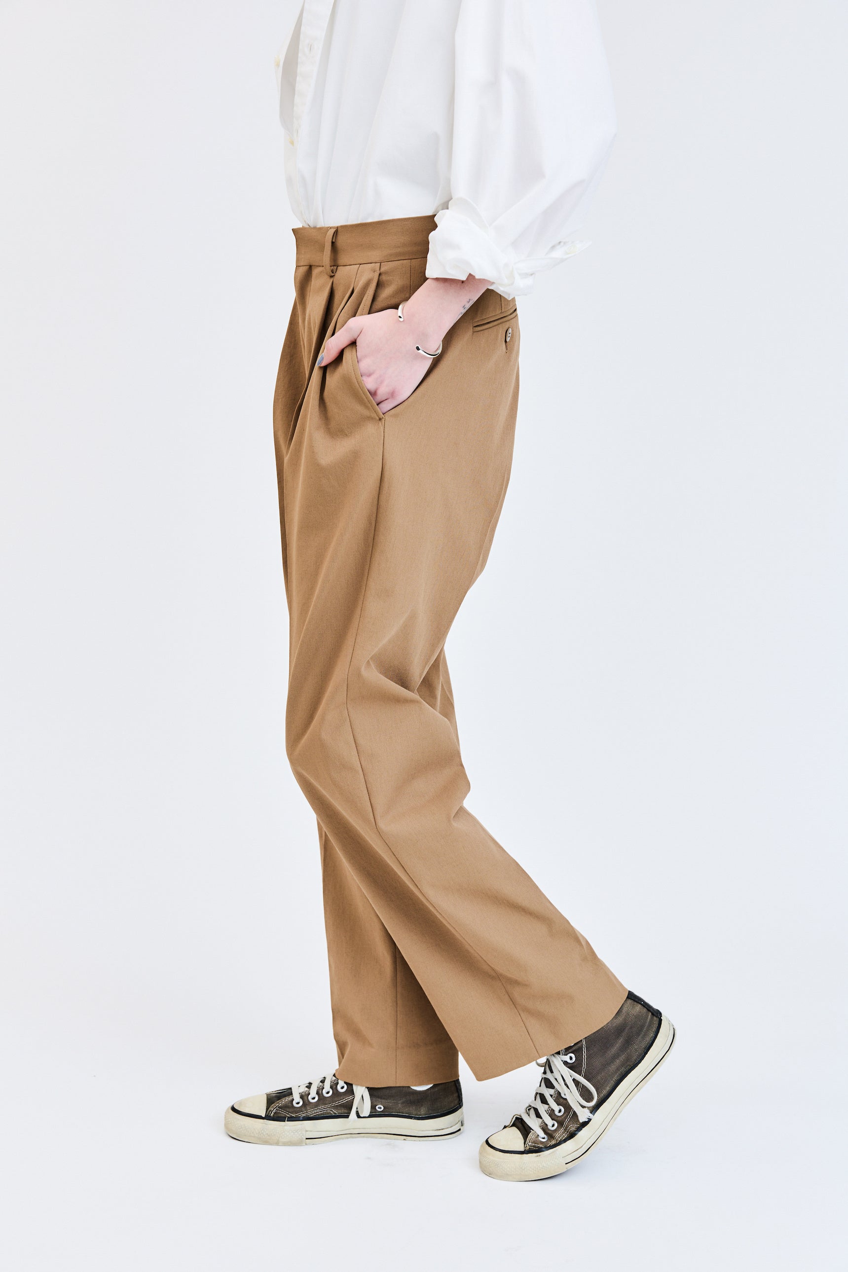 残反生地を使用した定番のCHRYSLER PANTS ￥20,900-(税込)&nbsp; 【サイズ展開】PETIT,32,34,36