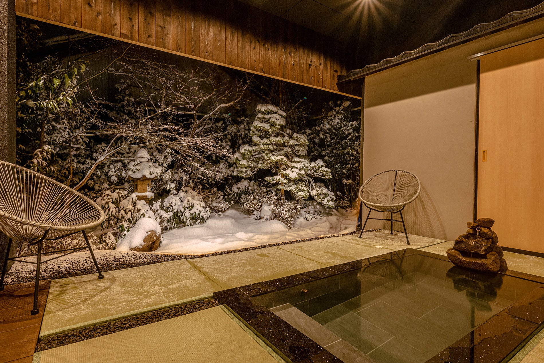 庭園付露天風呂