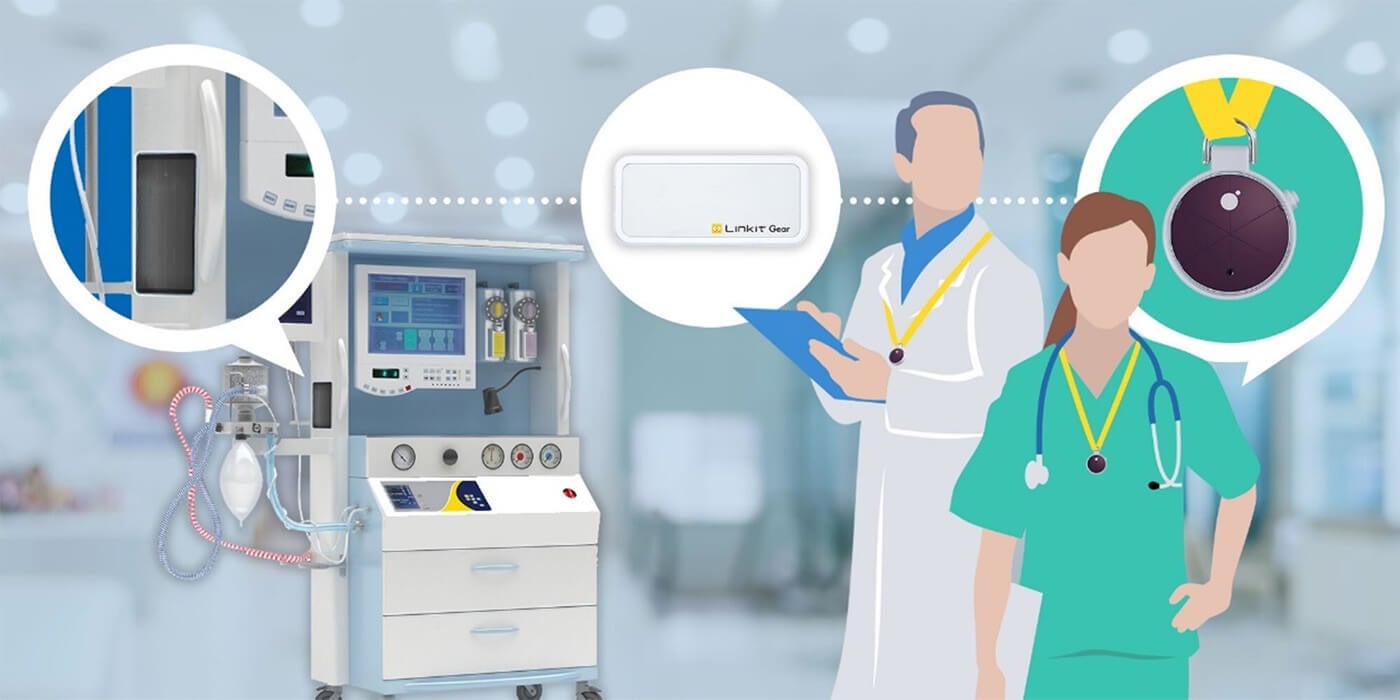 「ソーラーパワー型ビーコン（スクエア）」×「携帯用ソーラーパワー型ビーコン」X「Linkit エリア探索」