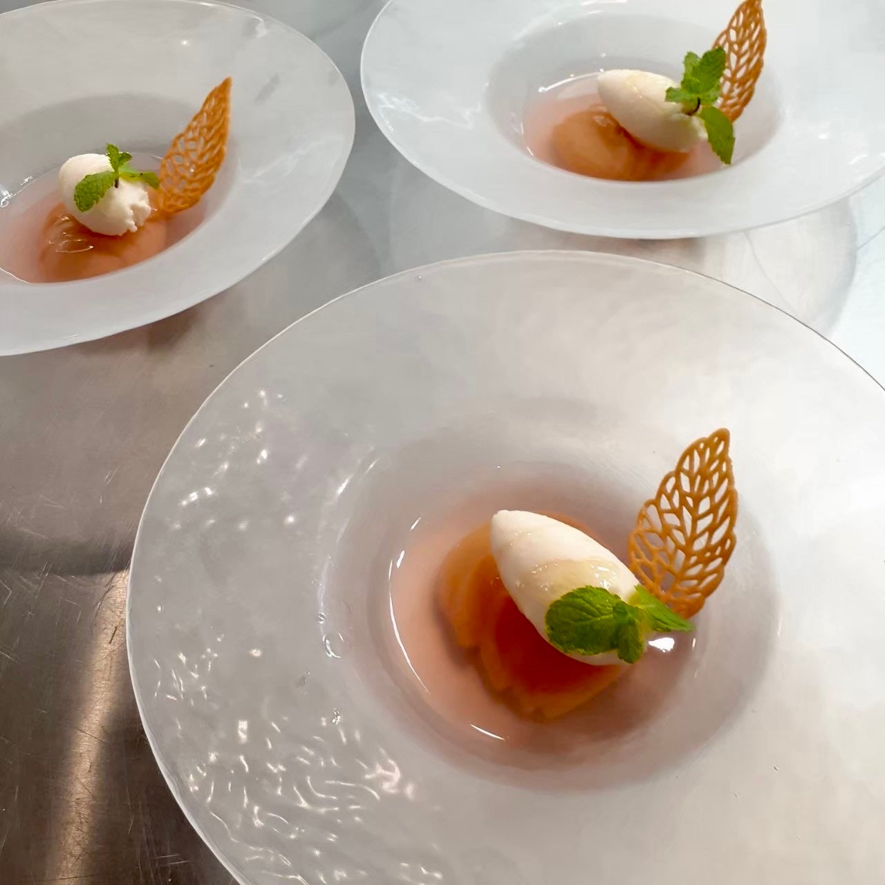 シェフはデザートも得意