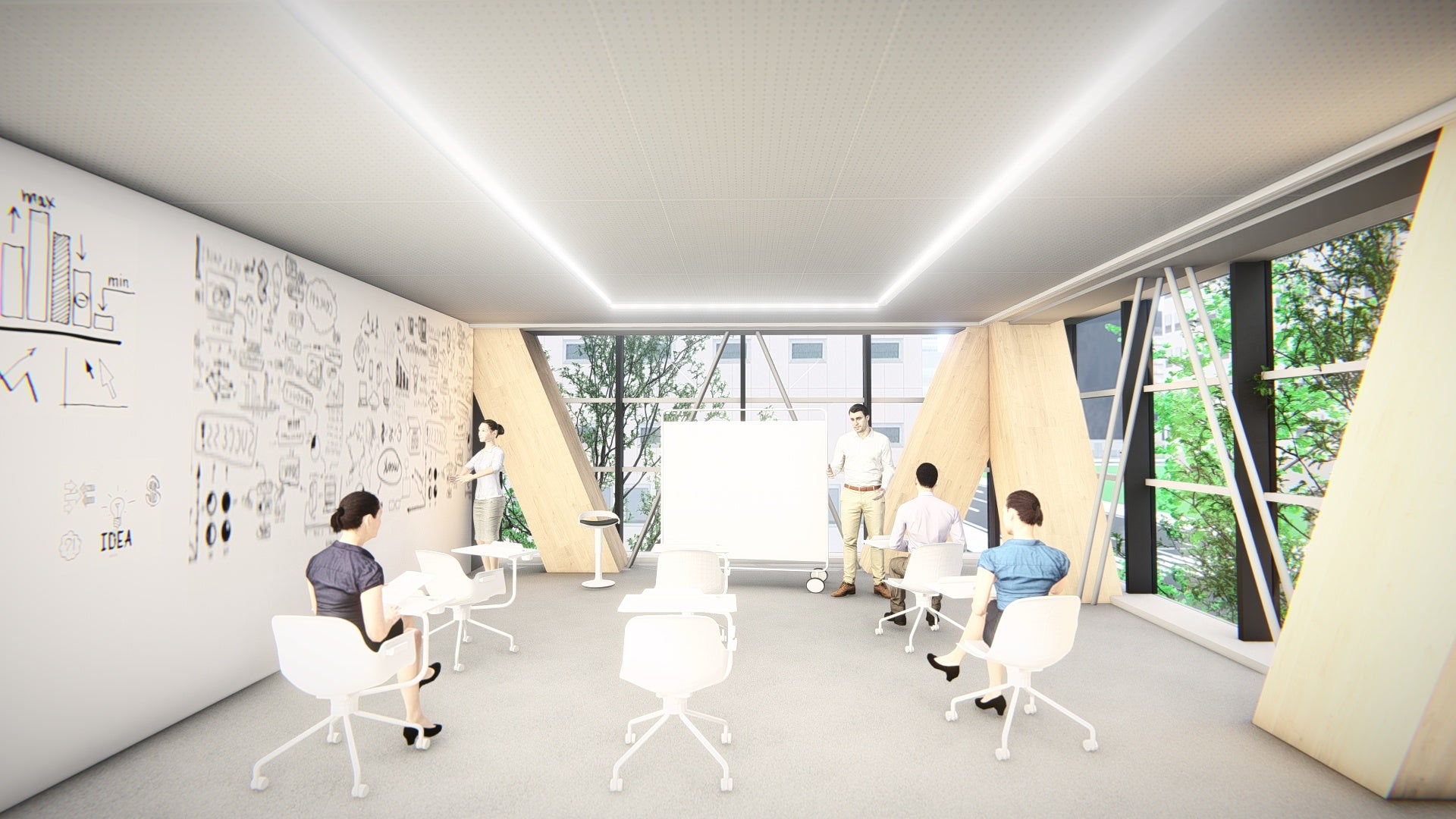 ２階個室のイメージ