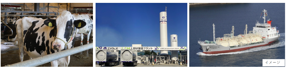 家畜糞尿由来の液化バイオメタン(LBM)を船舶燃料として利用へ