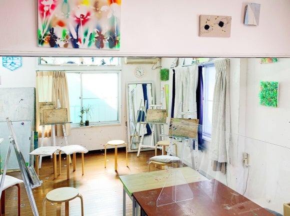 目黒校／教室内。みなさまをお待ちしております。