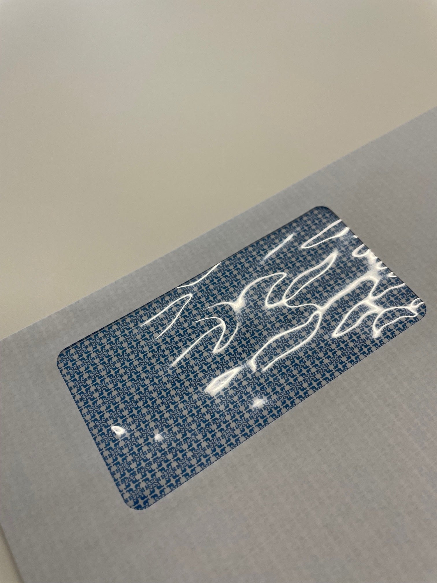 BOPLA用途例　封筒・パッケージの　窓貼り