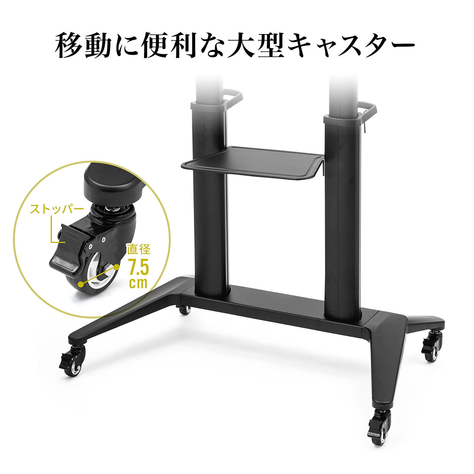 新品　パナソニック　プラズマディスプレイ用　移動式スタンド　（キャスター付き） 新品 パナソニック プラズマディスプレイ用 移動式スタンド