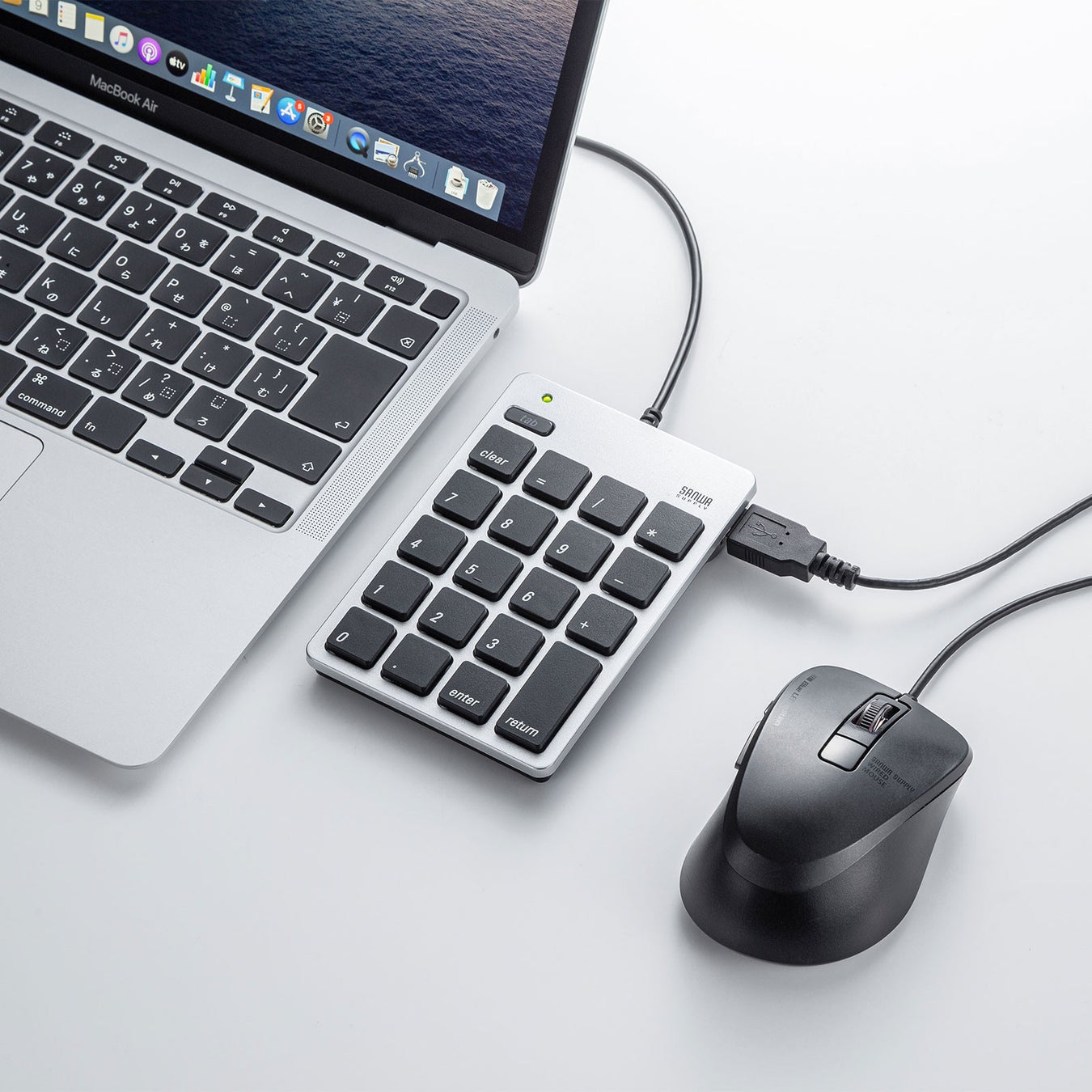 Usb Type C接続でmacに対応したアイソレーションタイプのテンキーを発売 サンワサプライ株式会社のプレスリリース Usb Type C接続でmacに対応したアイソレーションタイプのテンキーを発売 サンワサプライ株式会社のプレスリリース