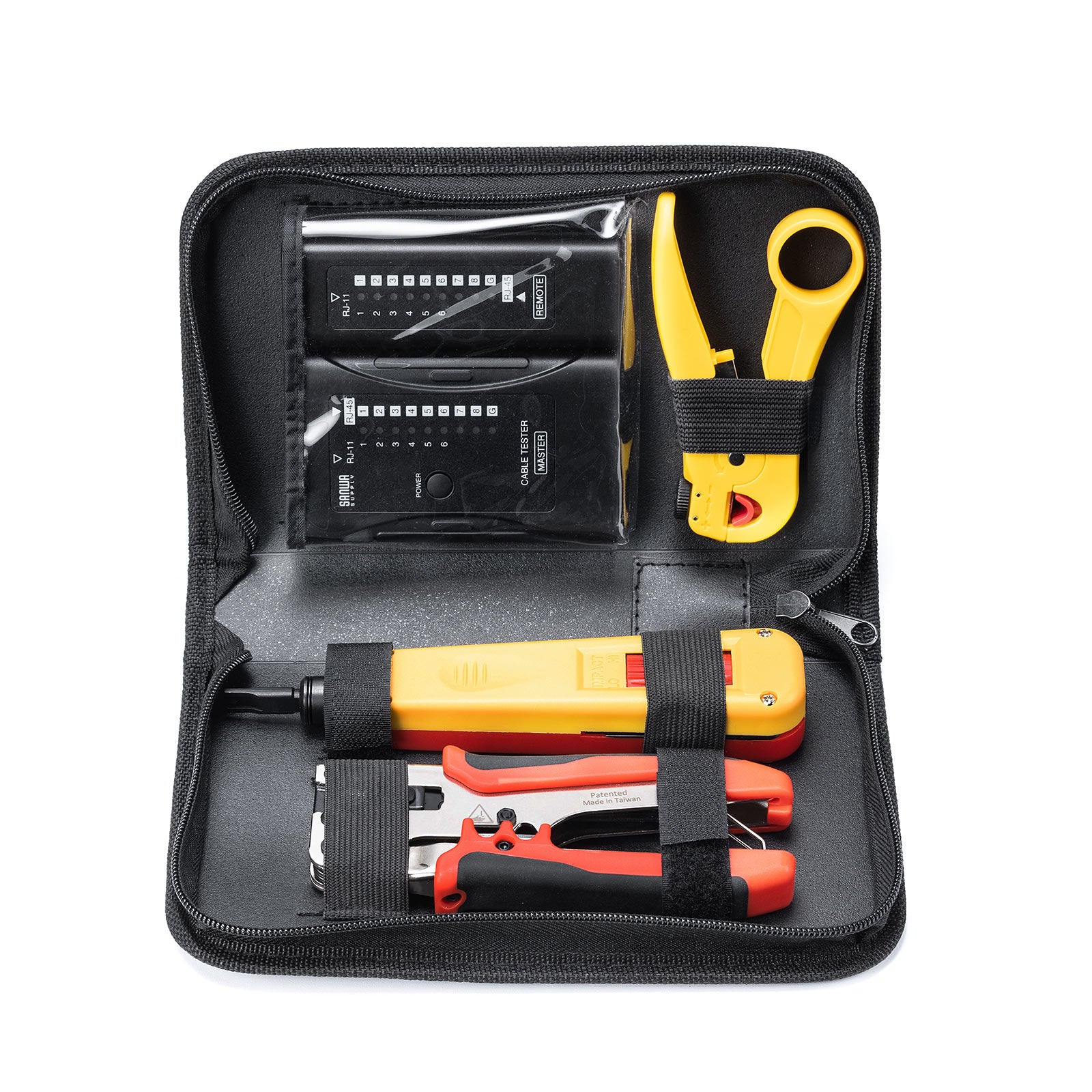 これひとつでLANケーブルの自作を始められる4点工具セットを5月