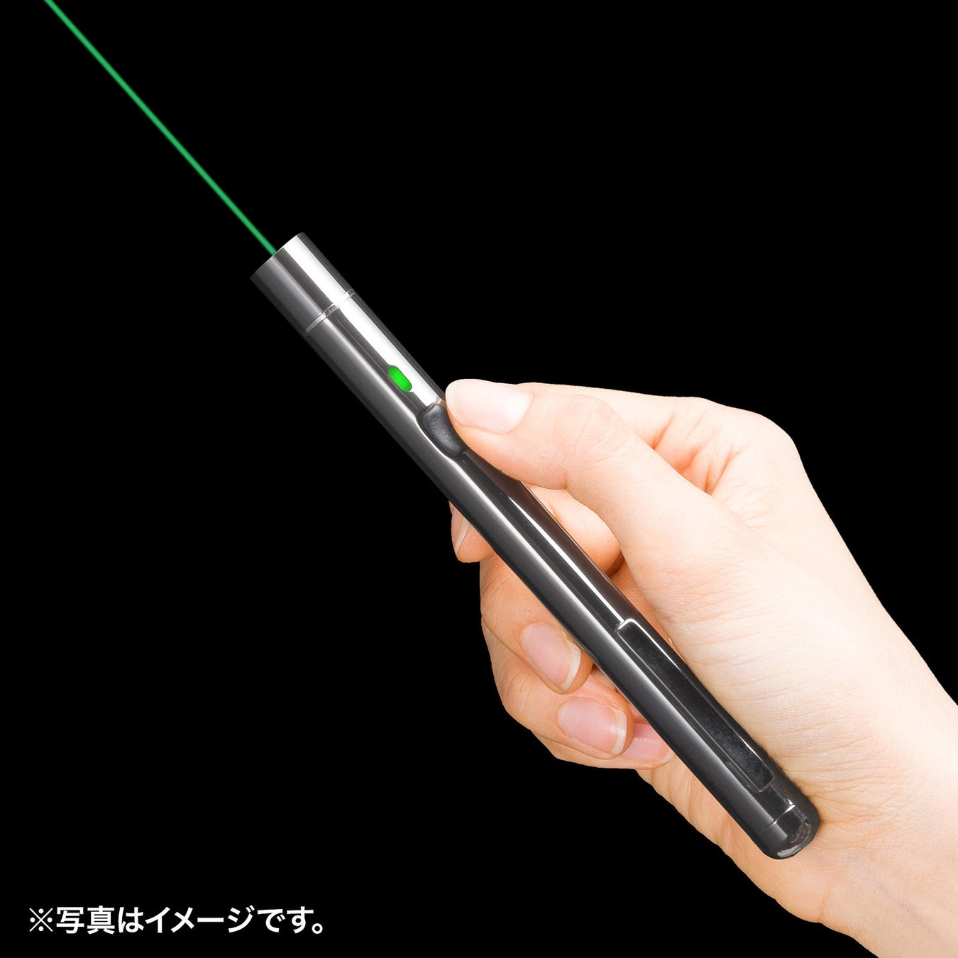 照射サイズを最大4倍まで調整できるエメラルドグリーンレーザーポインターを発売