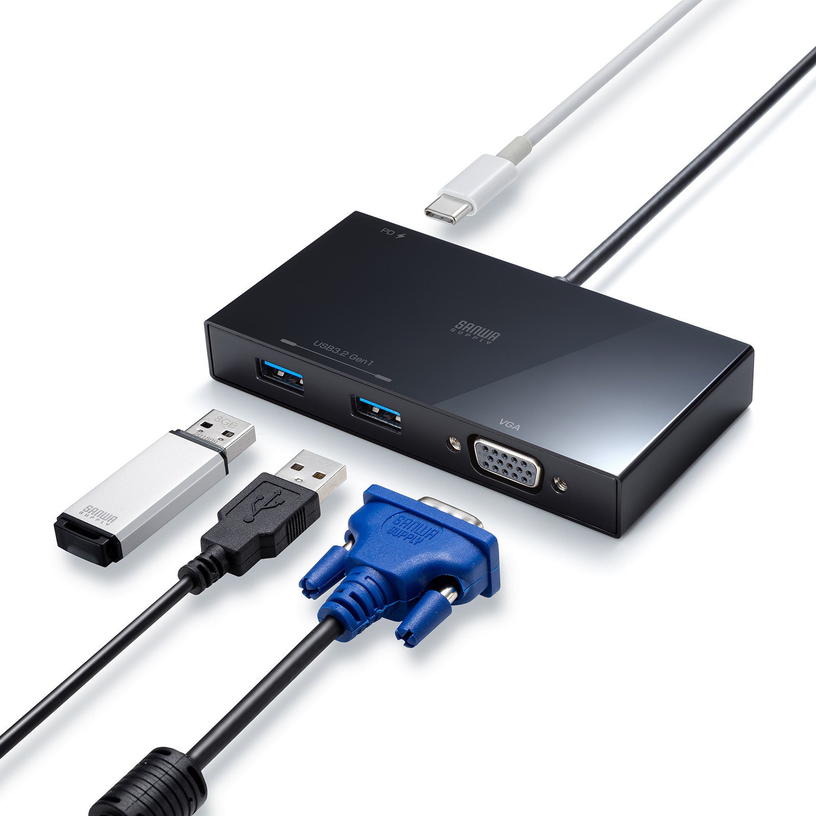 ポータブルディスプレイ USB-C接続 USB Type-Cケーブル1本で繋がるモバイルモニターが便利