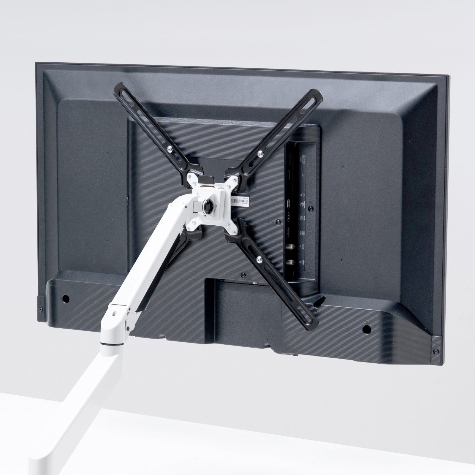 調整可能なテレビスタンド モニターアーム付き SANWA SUPPLY（サンワサプライ） モニターアーム 置き型 ガス圧 2