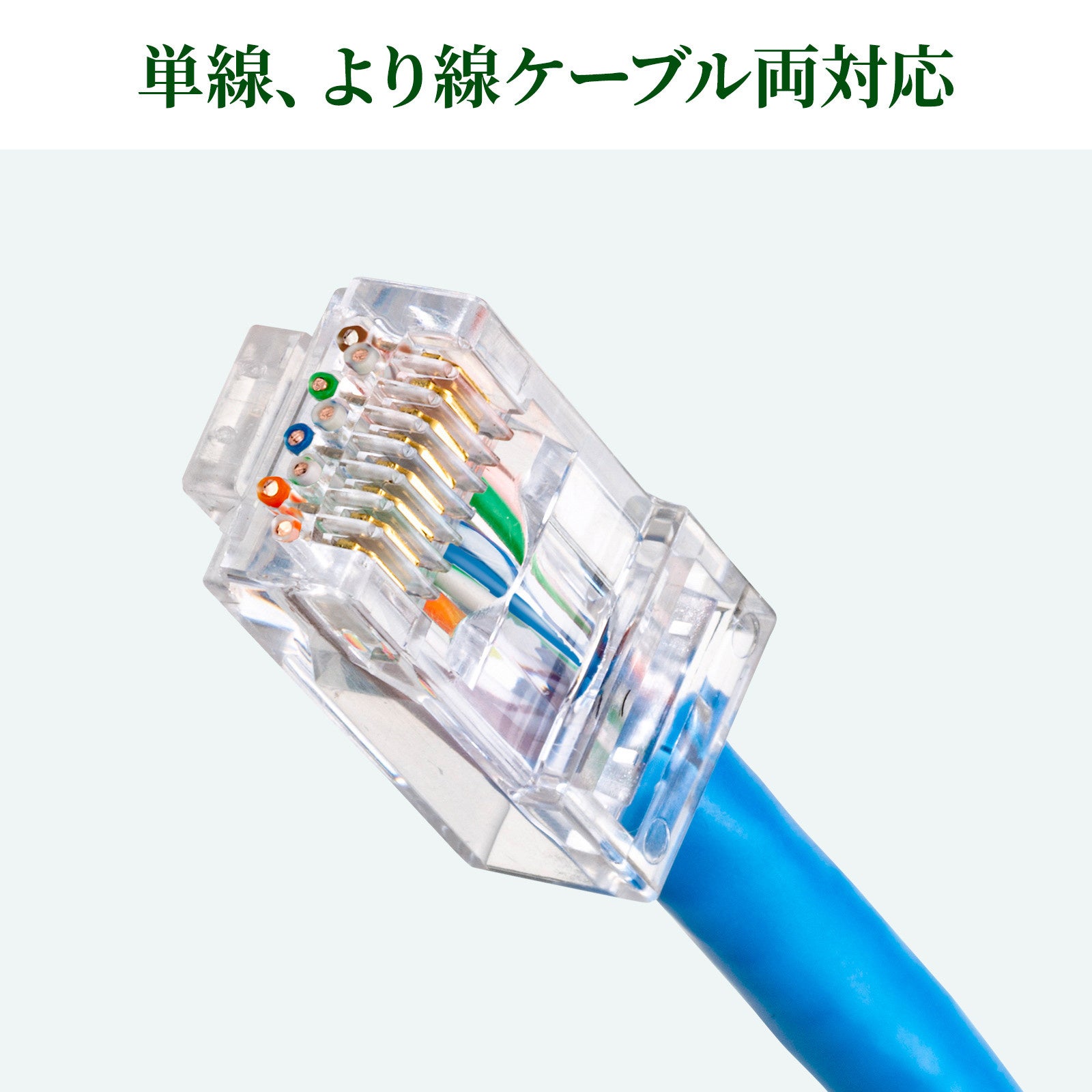 LANケーブル自作貫通コネクタ30個かしめLANテスターCAT6ALAN30m LANケーブル自作セット 貫通コネクタ30個+かしめ工具+LAN
