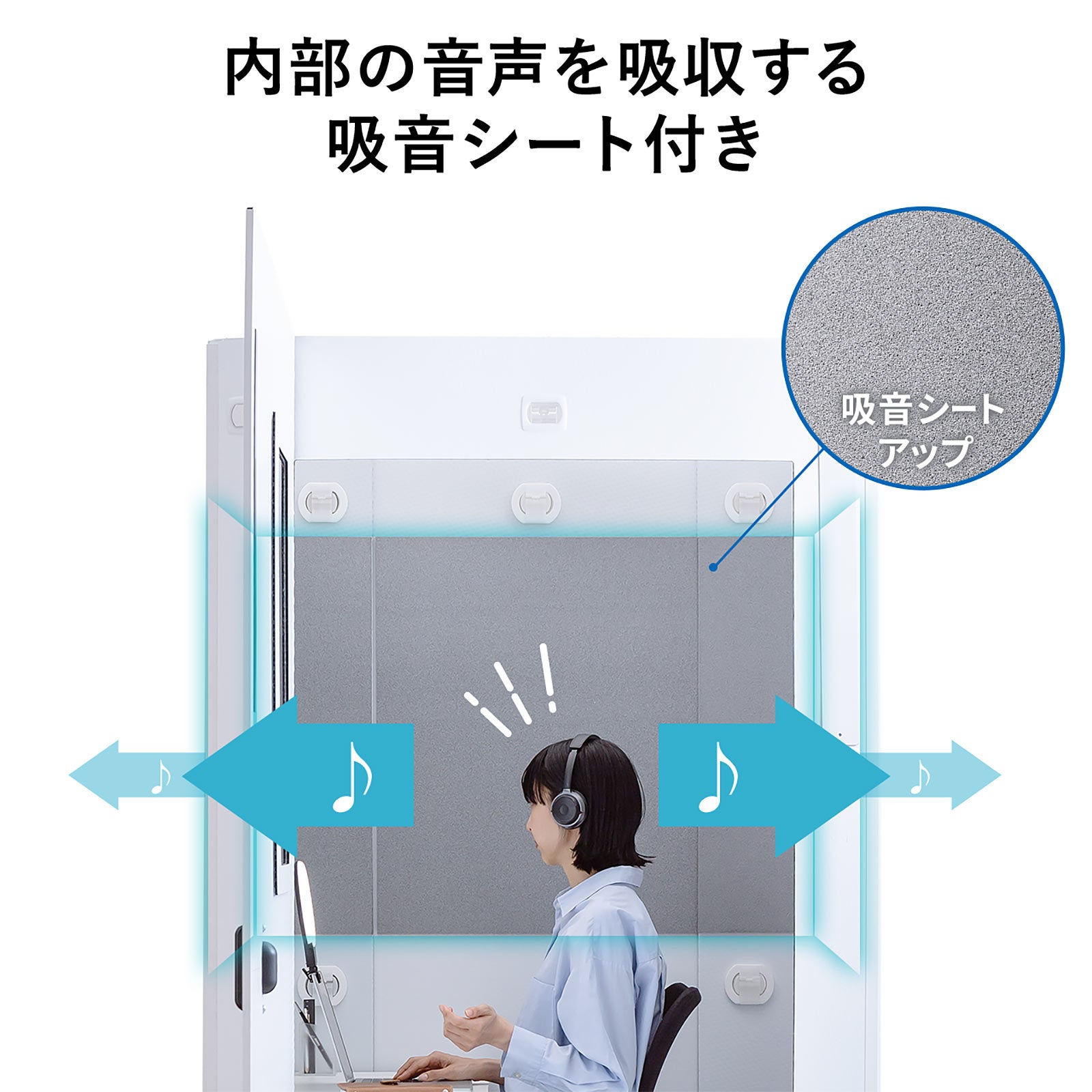 スグできる✅大人気⭕️令和在宅ワークのやり方！ 楽天市場】ワークブース 集中ブース 吸音 自宅 オフィス 個室 音