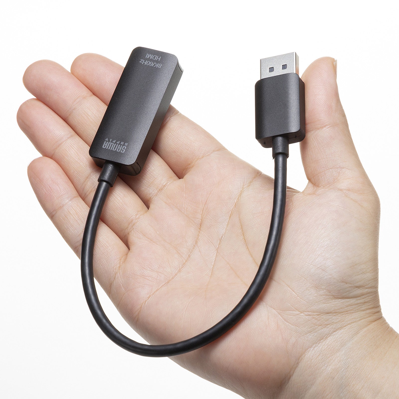 DisplayPortからのデジタル映像・音声出力をHDMIに変換できる8Kに対応