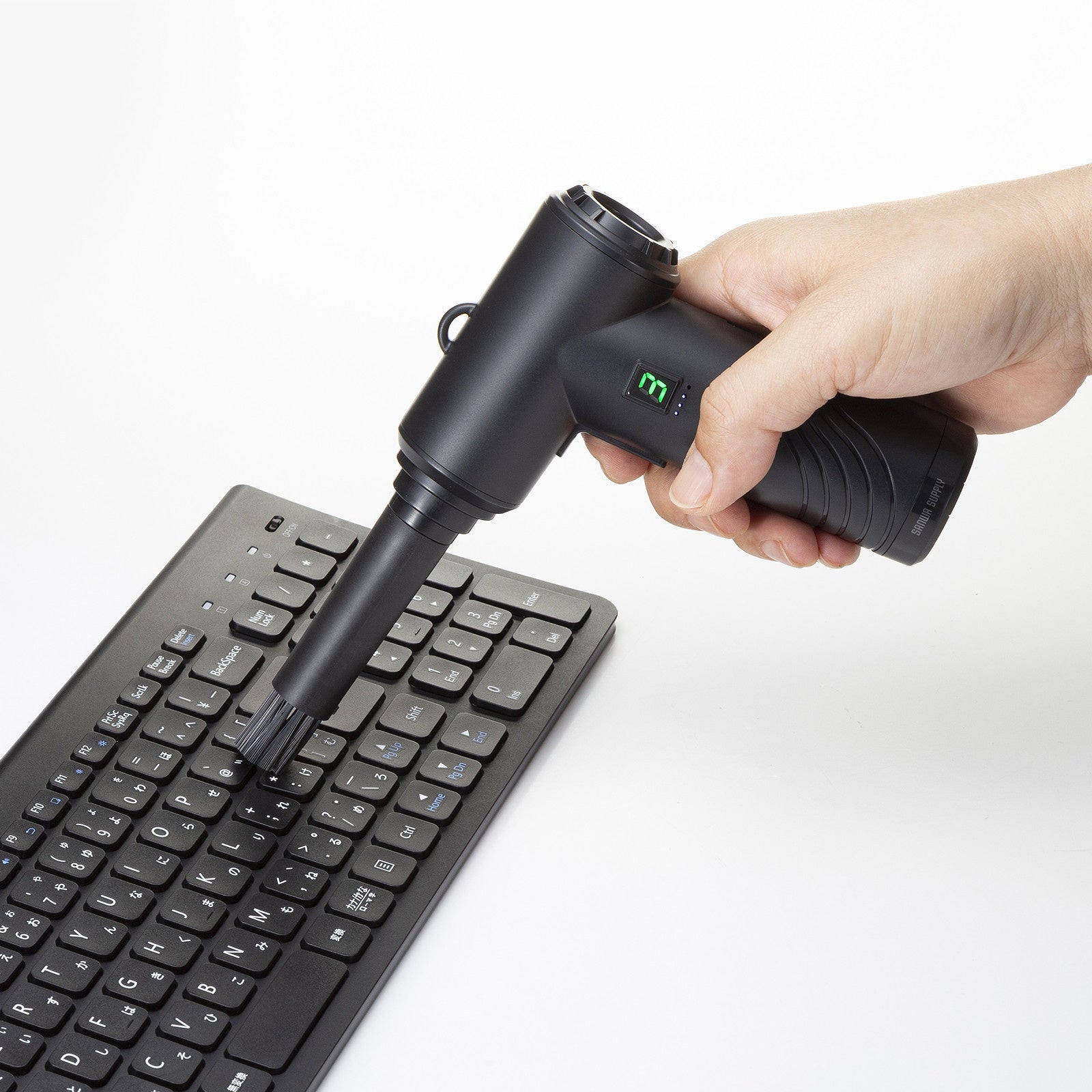 BS500電動エアダスター ブラック KOJIHOMU 電動エアダスター BS500 4段階風量調整 ブロワー