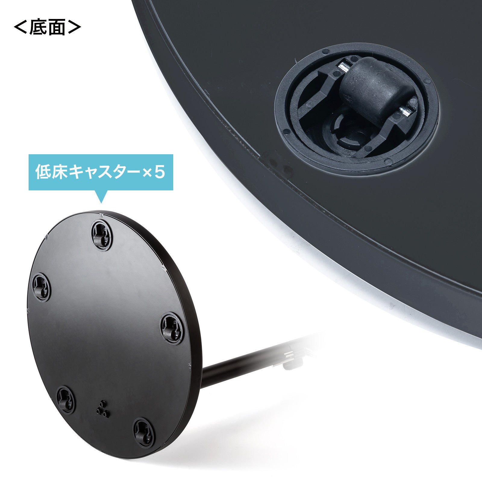 好きな場所に移動できる、キャスター付きモニタースタンドを発売