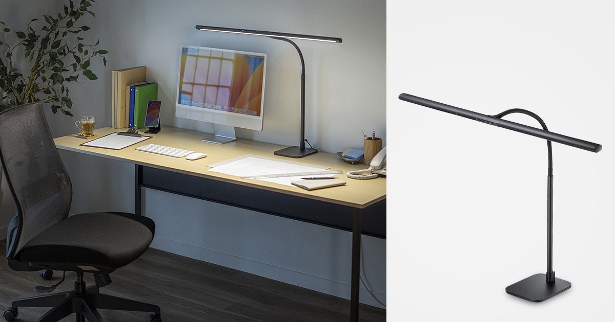 幅80cmのワイドなLEDでデスク全体を均一に照らす、卓上ベースタイプのLEDデスクライトを発売 | サンワサプライ株式会社のプレスリリース