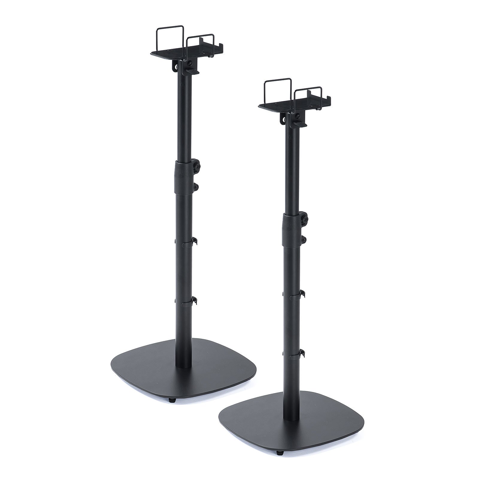 高さ・角度が調整可能なフロアー用小型スピーカースタンドを発売