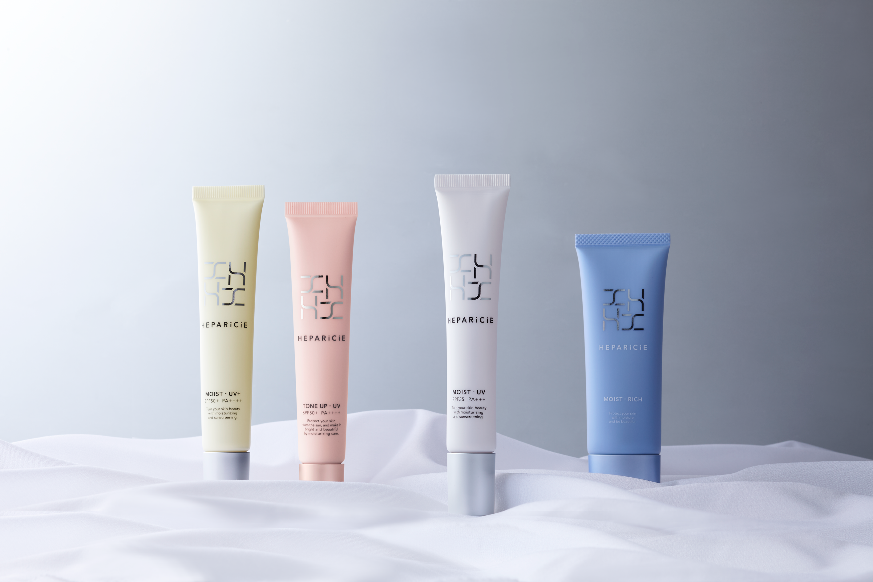 へパリシエ 日焼け止めスティック3種セット SPF50+ PA++++ heparicie