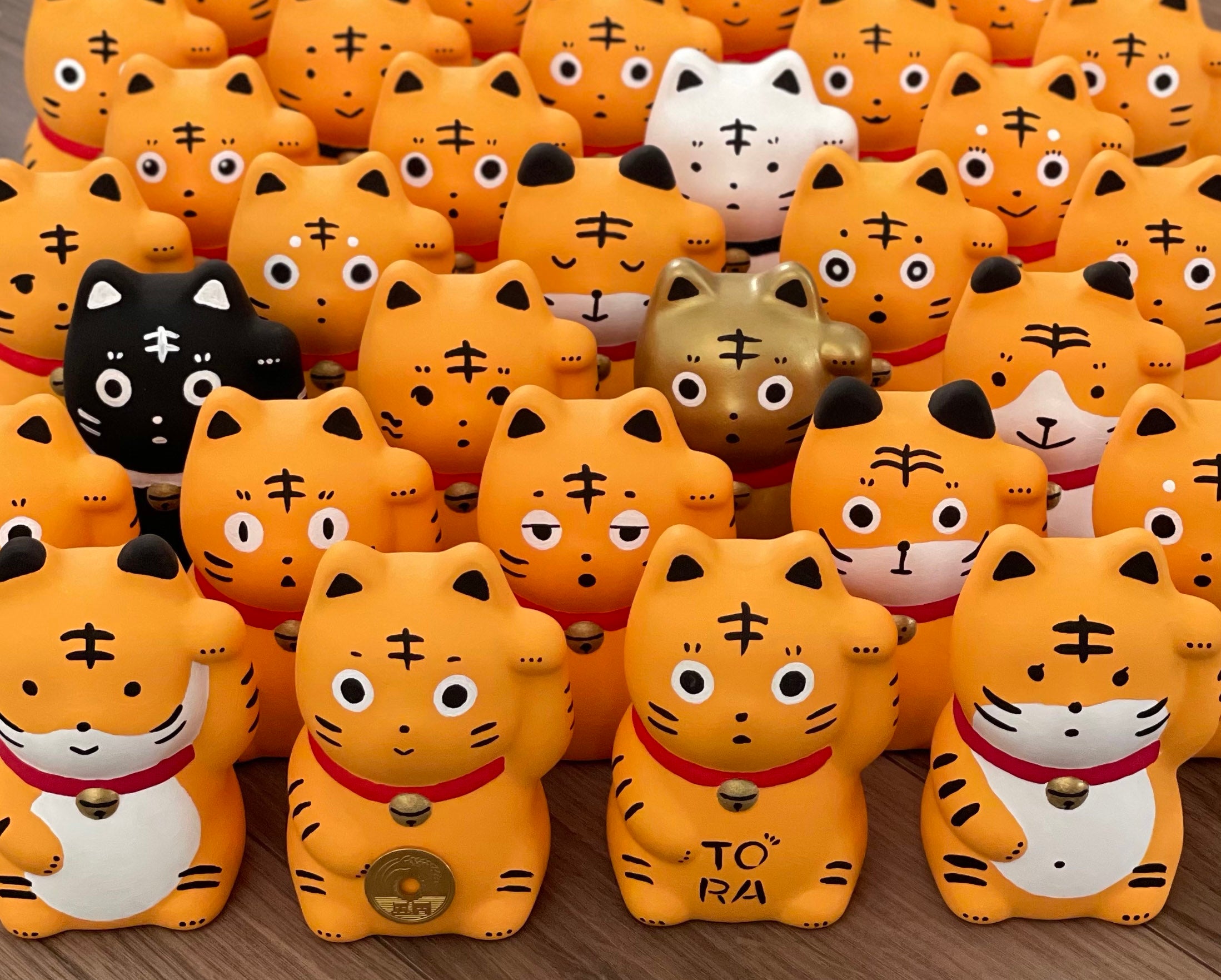 ねこイラストレーター・田中 草樹の約1年ぶりとなる個展「トラねこ2022