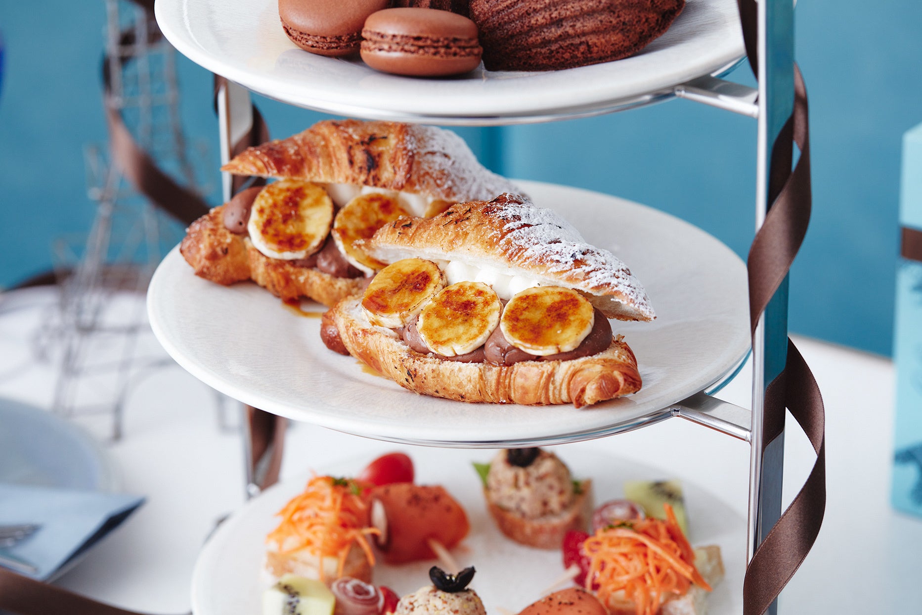 中段）ブリュレクロワッサンシュー ショコラバナーヌ