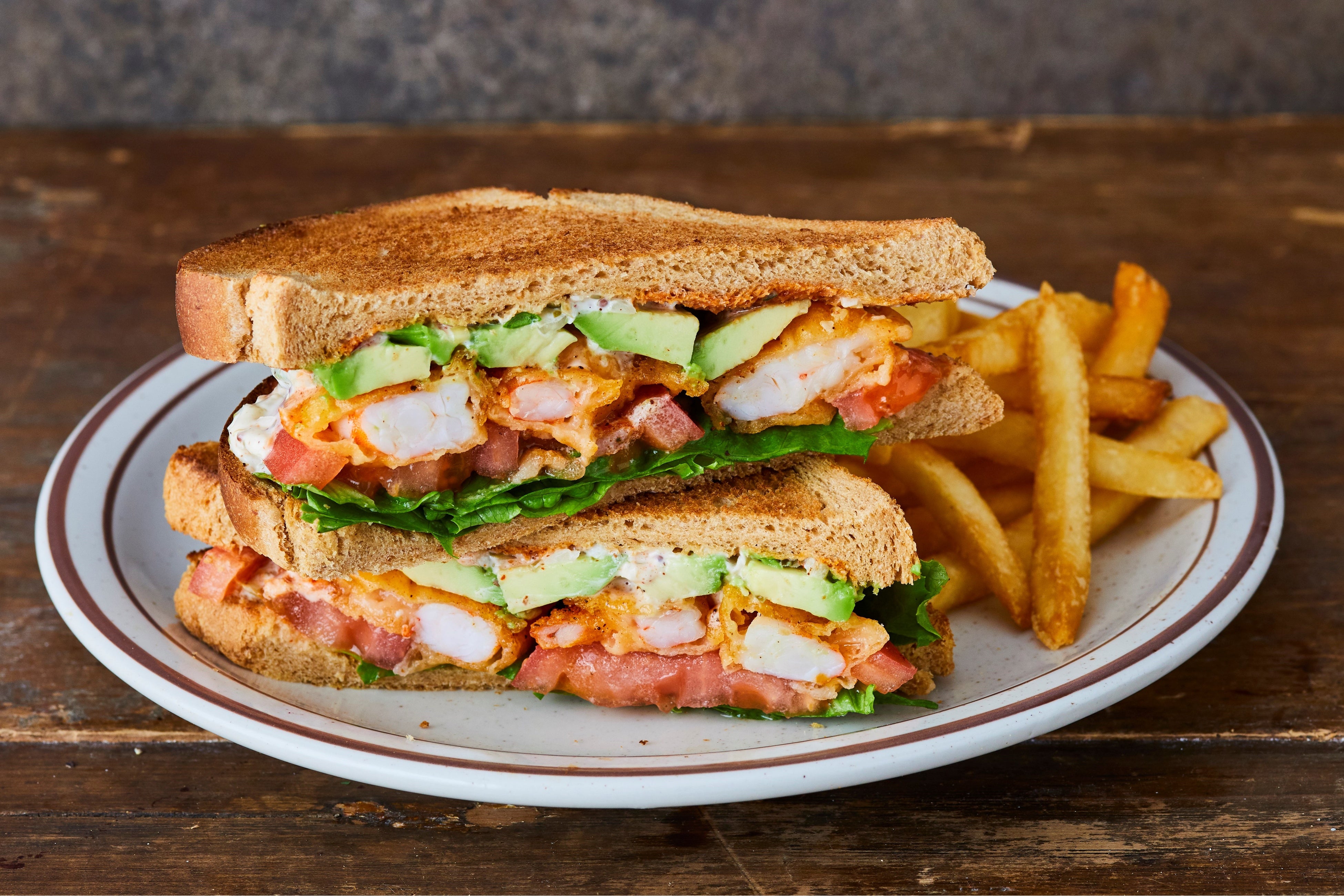 ▲レッドホットシュリンプポーボーイ