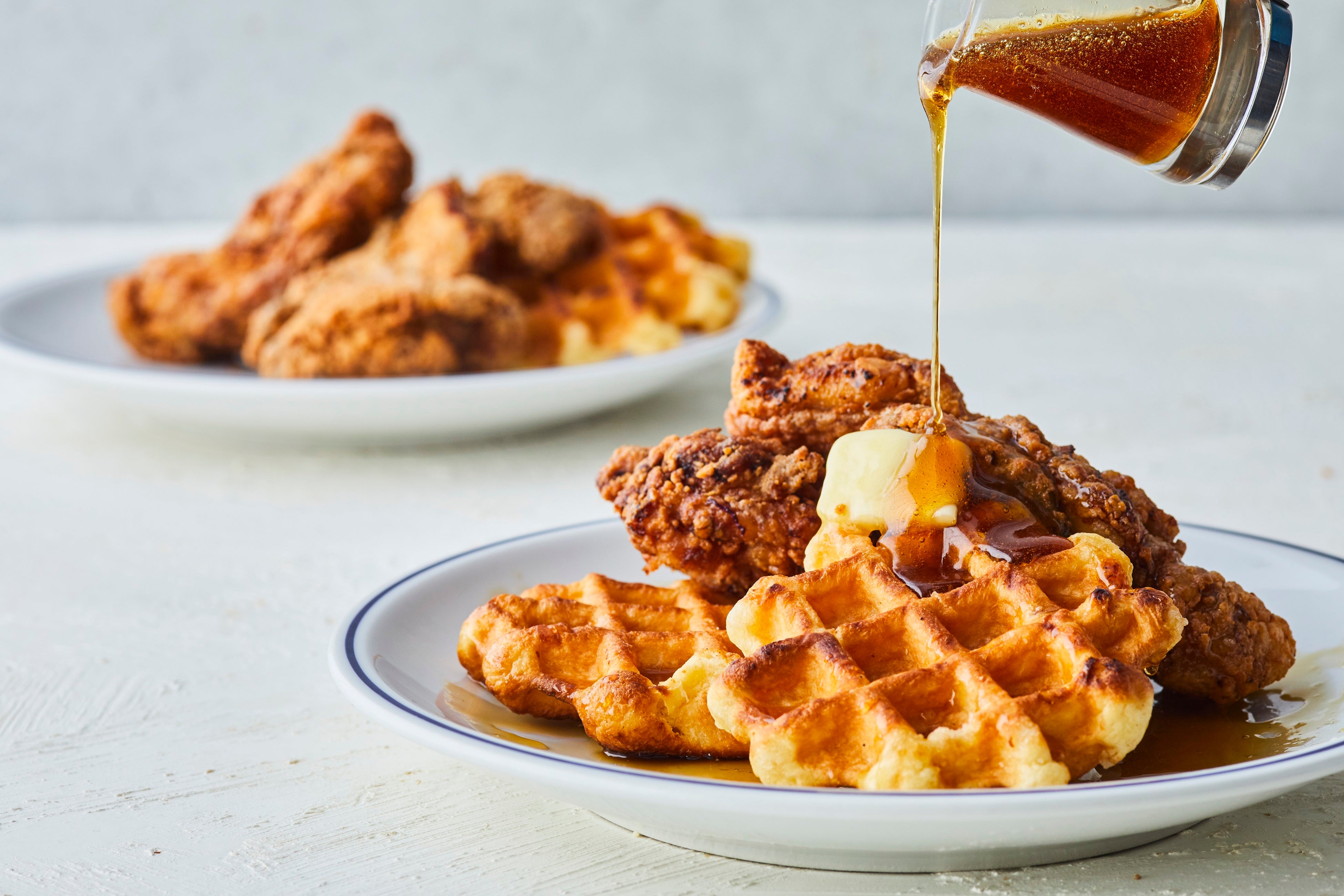 ▲バターワッフルチキン