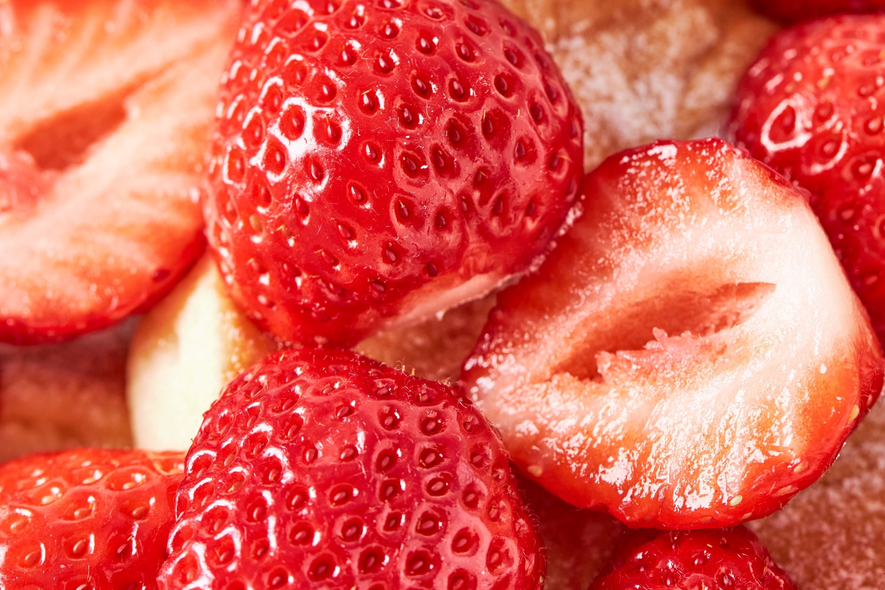 ▲いちごの王様・あまおう