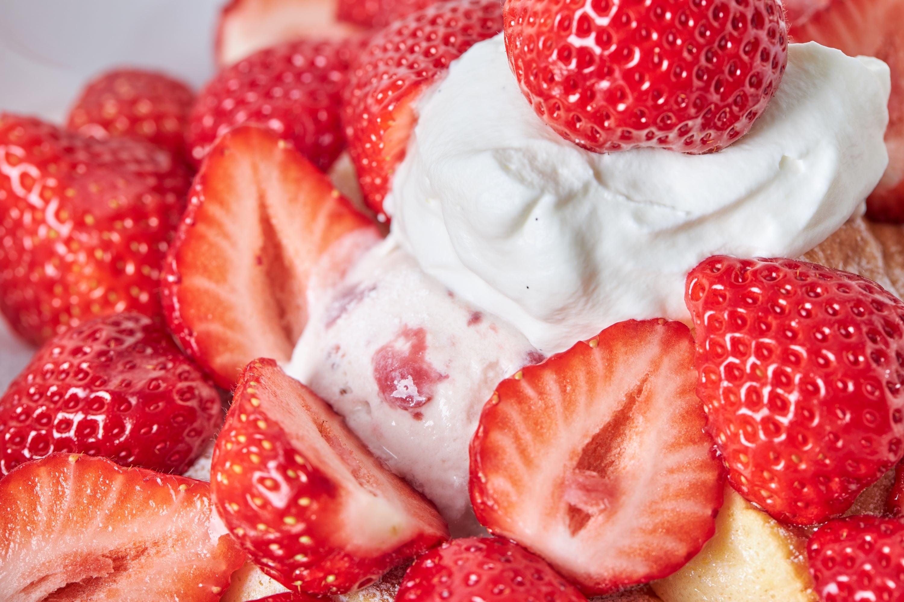 ▲ハーゲンダッツアイスクリーム「ストロベリー」