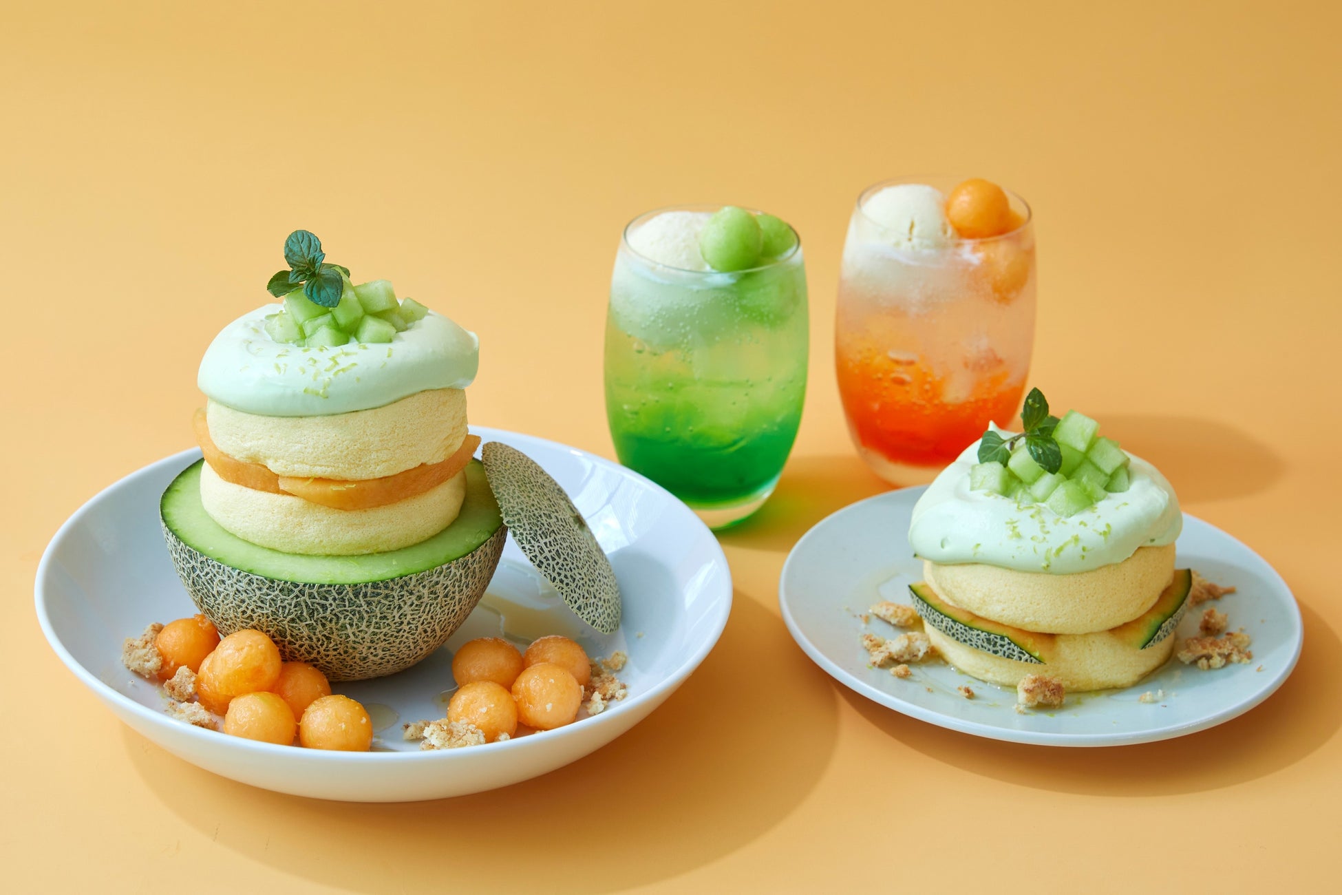 ブランチカフェ Flipper S 初 国産メロンをまるごと一つ使用した日本最大級の贅沢すぎるスフレパンケーキ を6月21日 火 新発売 株式会社ベイクルーズのプレスリリース ブランチカフェ Flipper S 初 国産メロンをまるごと一つ使用した日本最大級の贅沢すぎるスフレパンケーキ を6月21日 火 新発売 株式会社ベイクルーズのプレスリリース