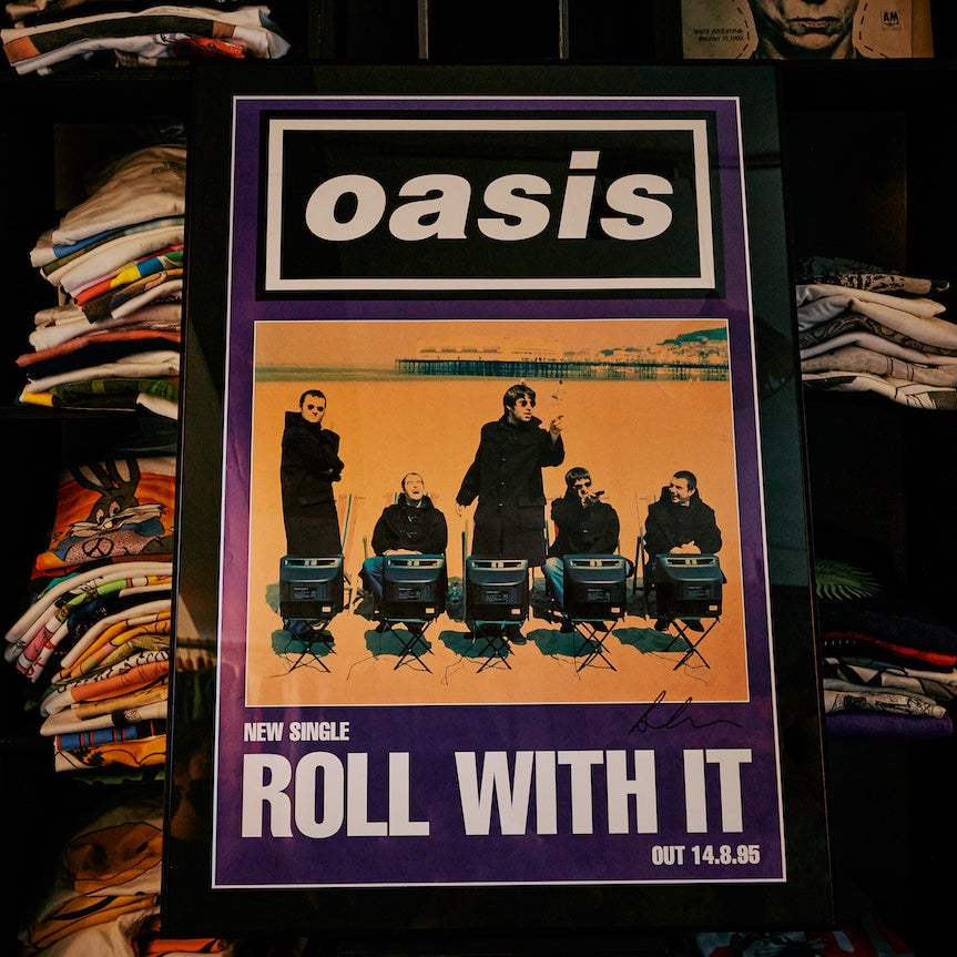 oasis microdot オフィシャルプロダクト ロゴ 額装品 オアシス oasis