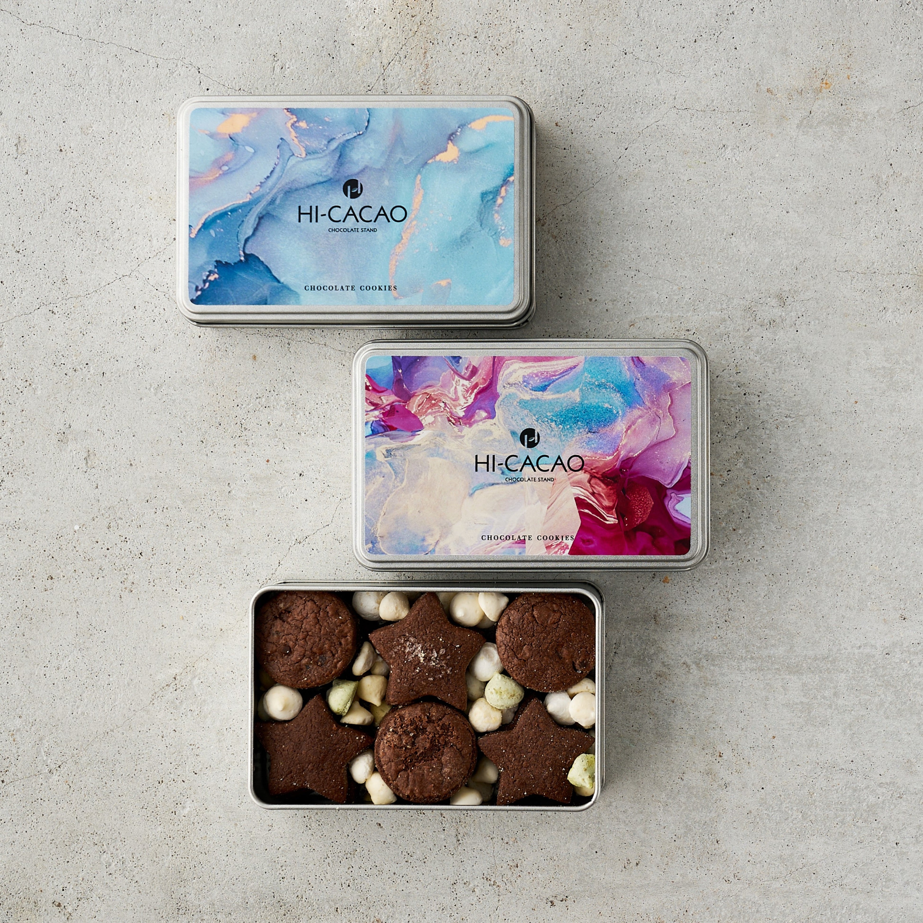 チョコレートクッキー缶 