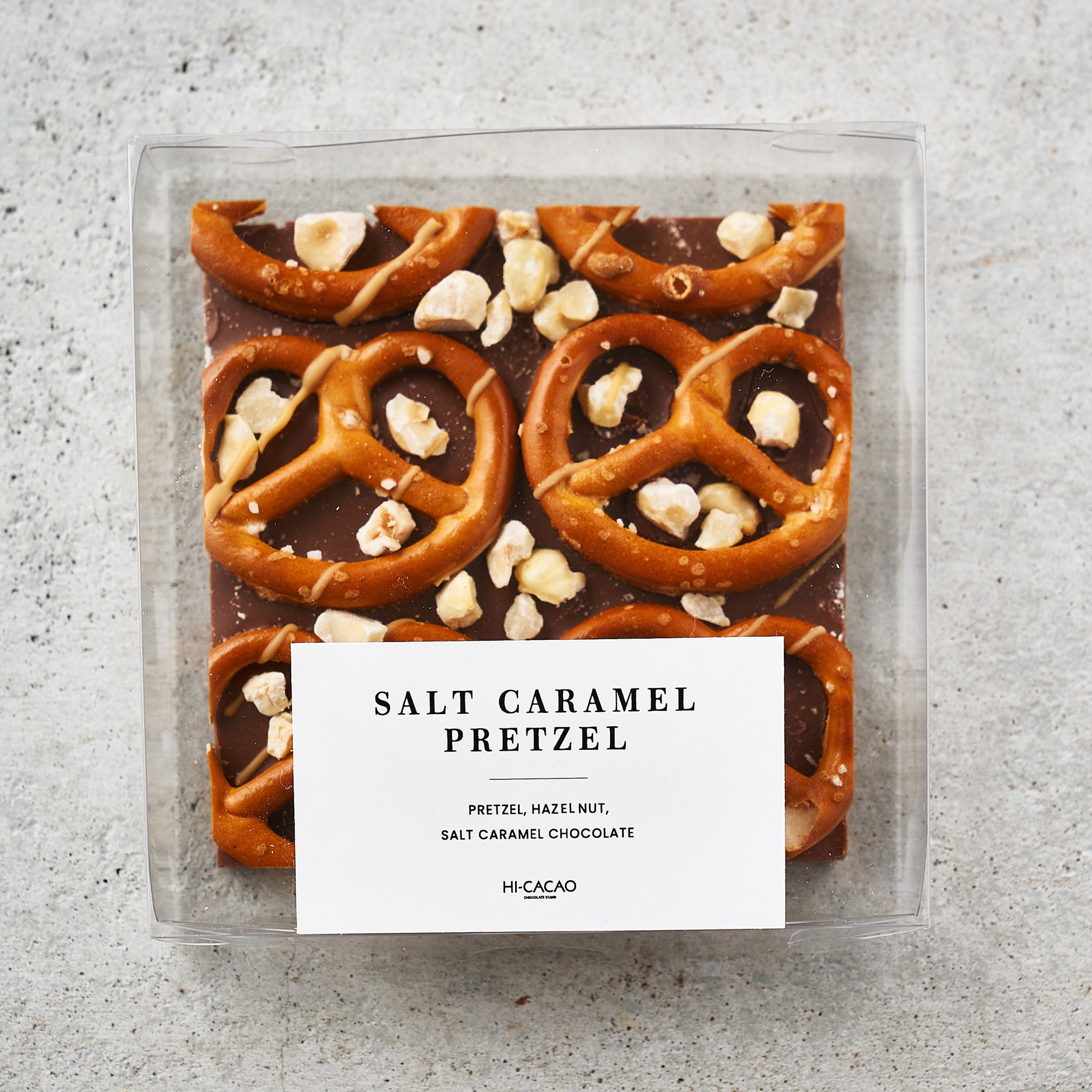 バークチョコレート - ソルトキャラメルプレッツェル