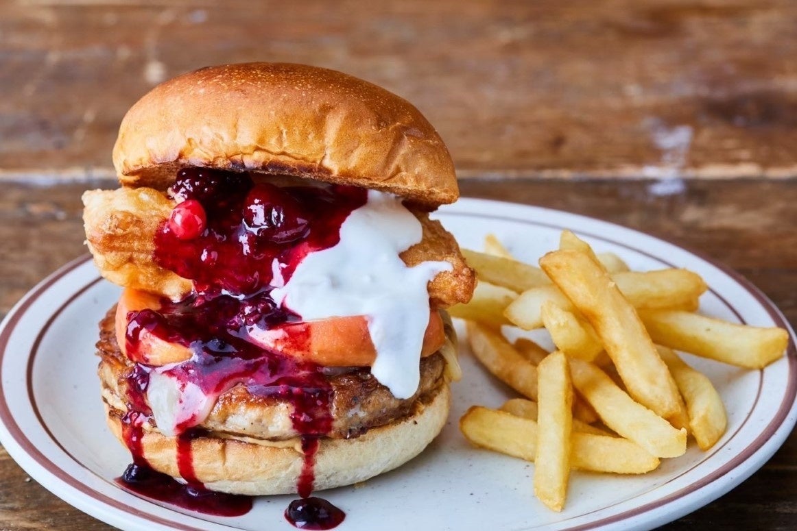 カルフォルニア アップルパイバーガー