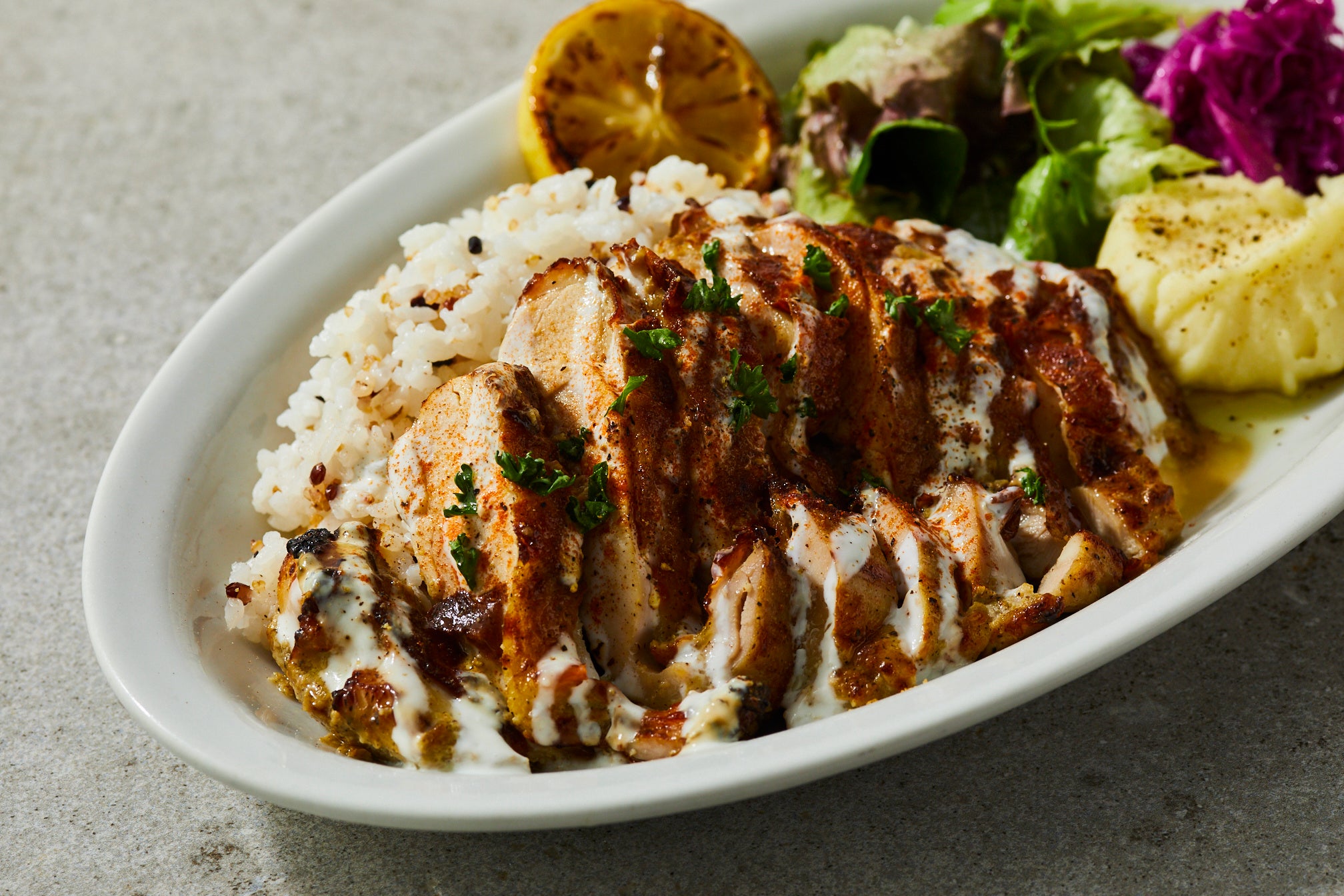 ジャークチキンオーバーライス