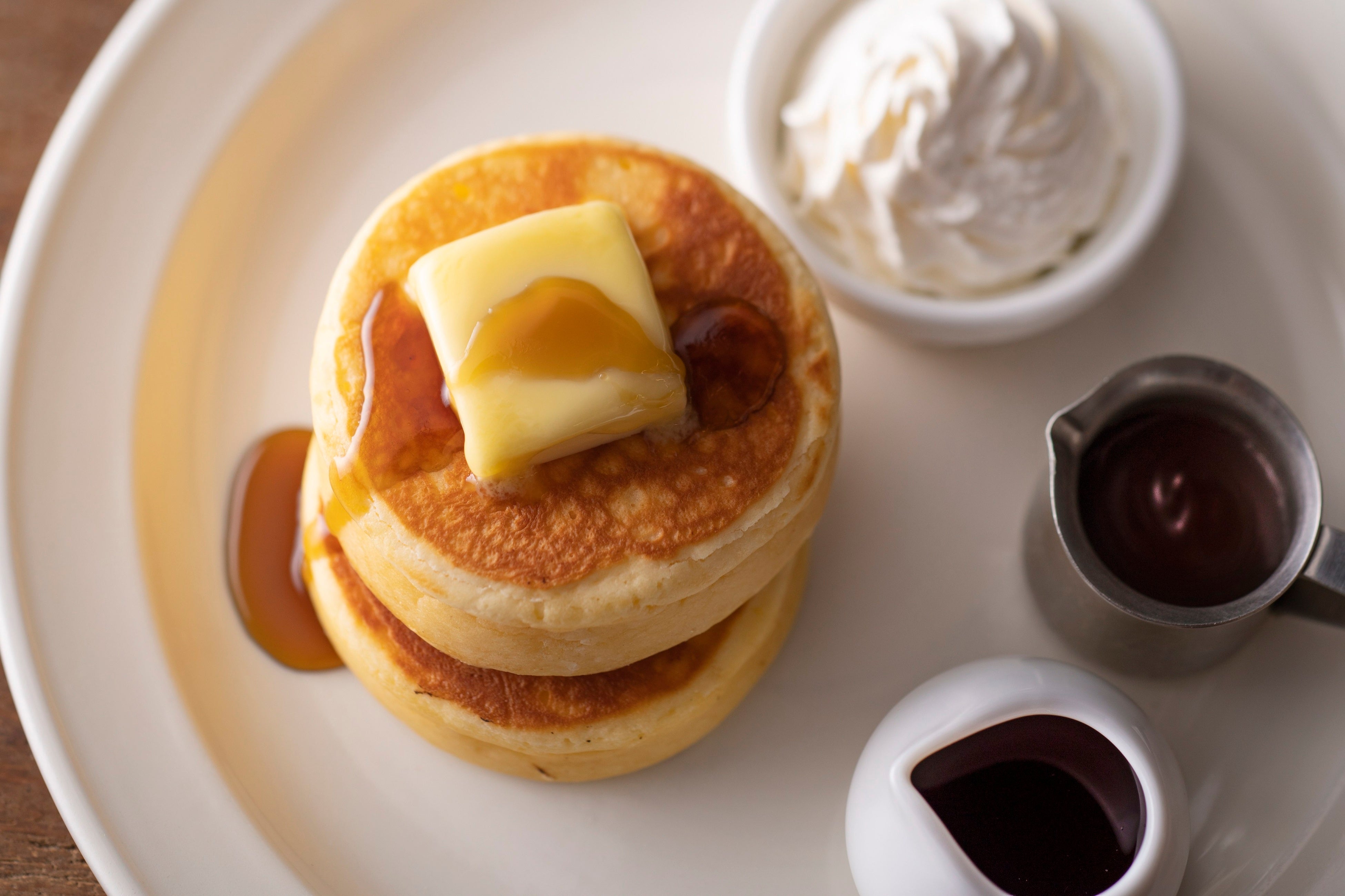 ビスケットホットケーキ