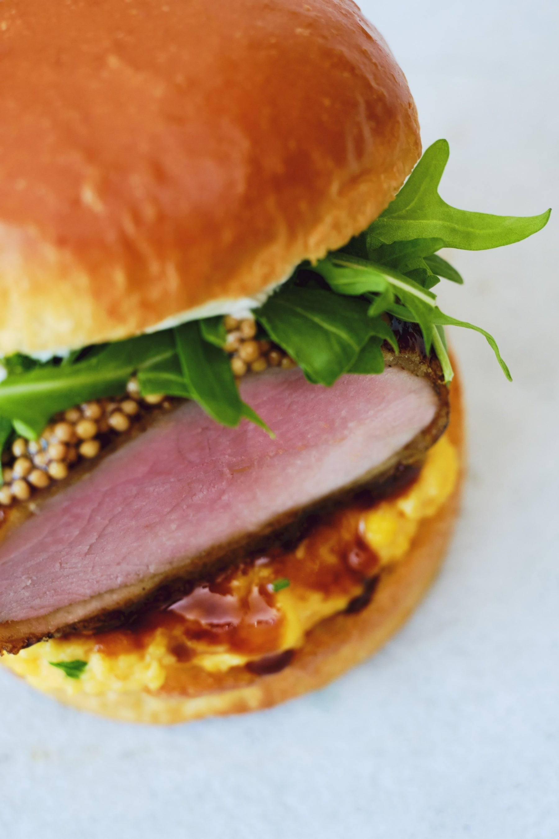 メープルテリカツエッグサンド