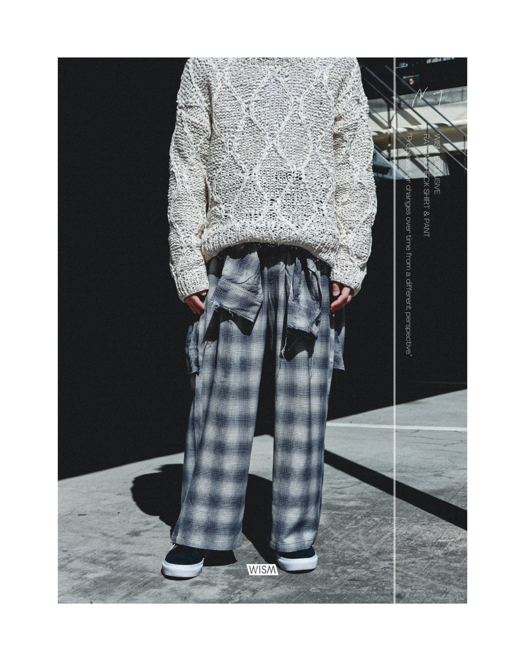 ANCELLM × WISM 別注 チェックシャツ&パンツ セットアップ発売|株式