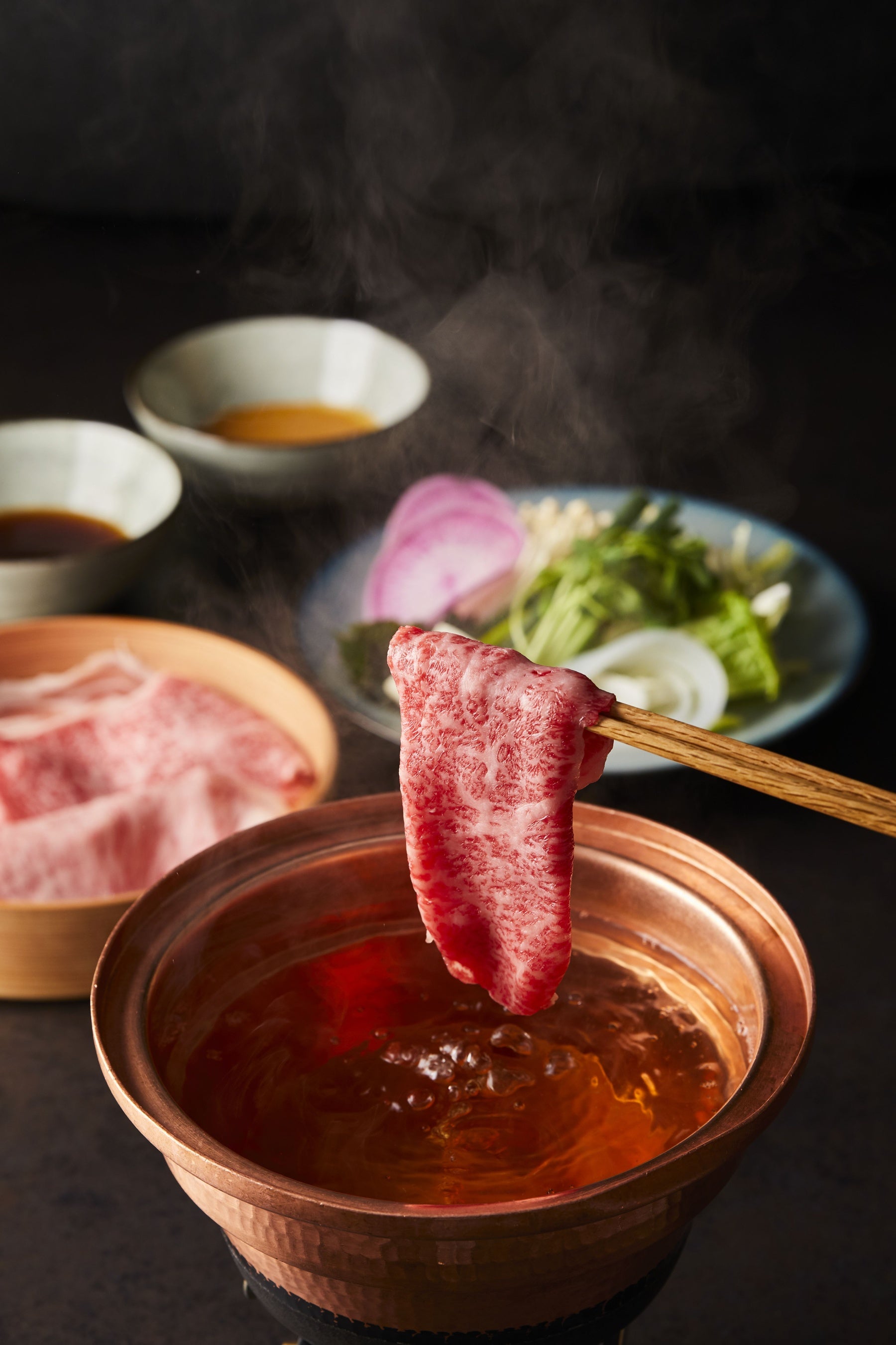 一人一鍋のしゃぶしゃぶ専門店「しゃぶしゃぶ山笑ふ」開業7 周年を記念